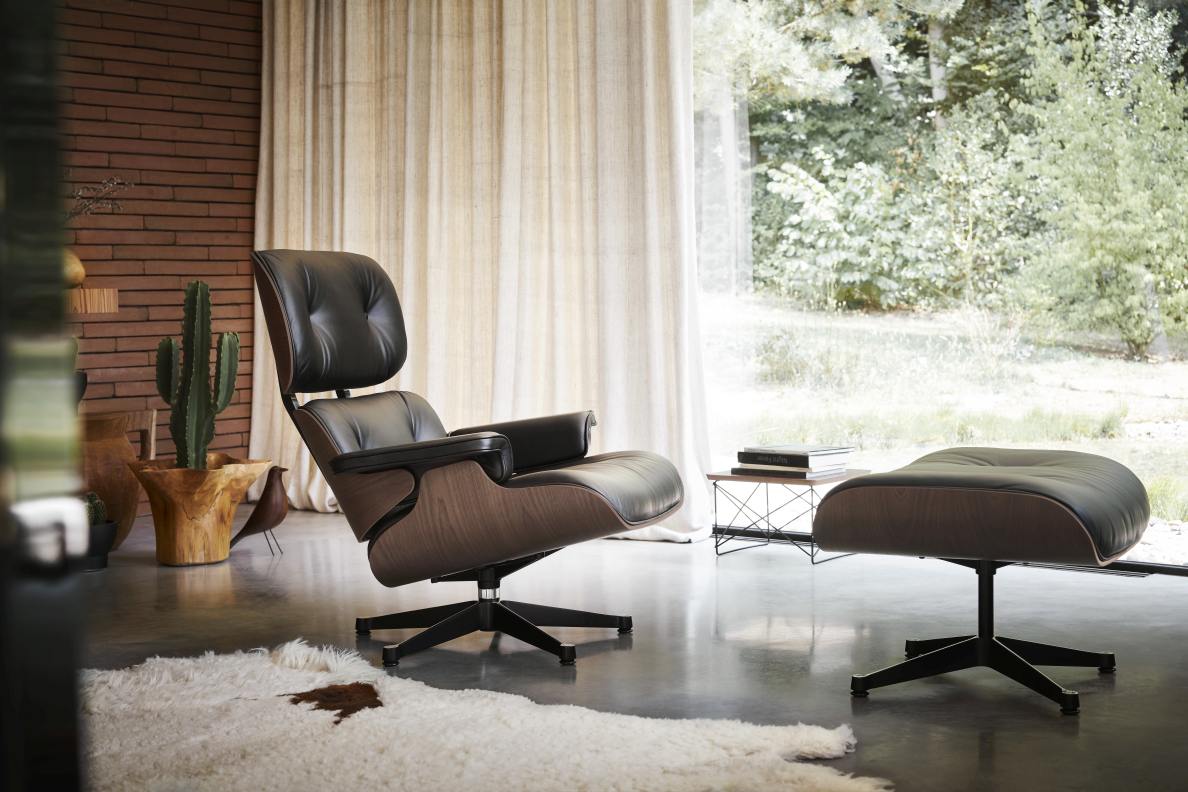 Eames Lounge Chair & Ottoman Fauteuil CONFIGURATEUR Vitra