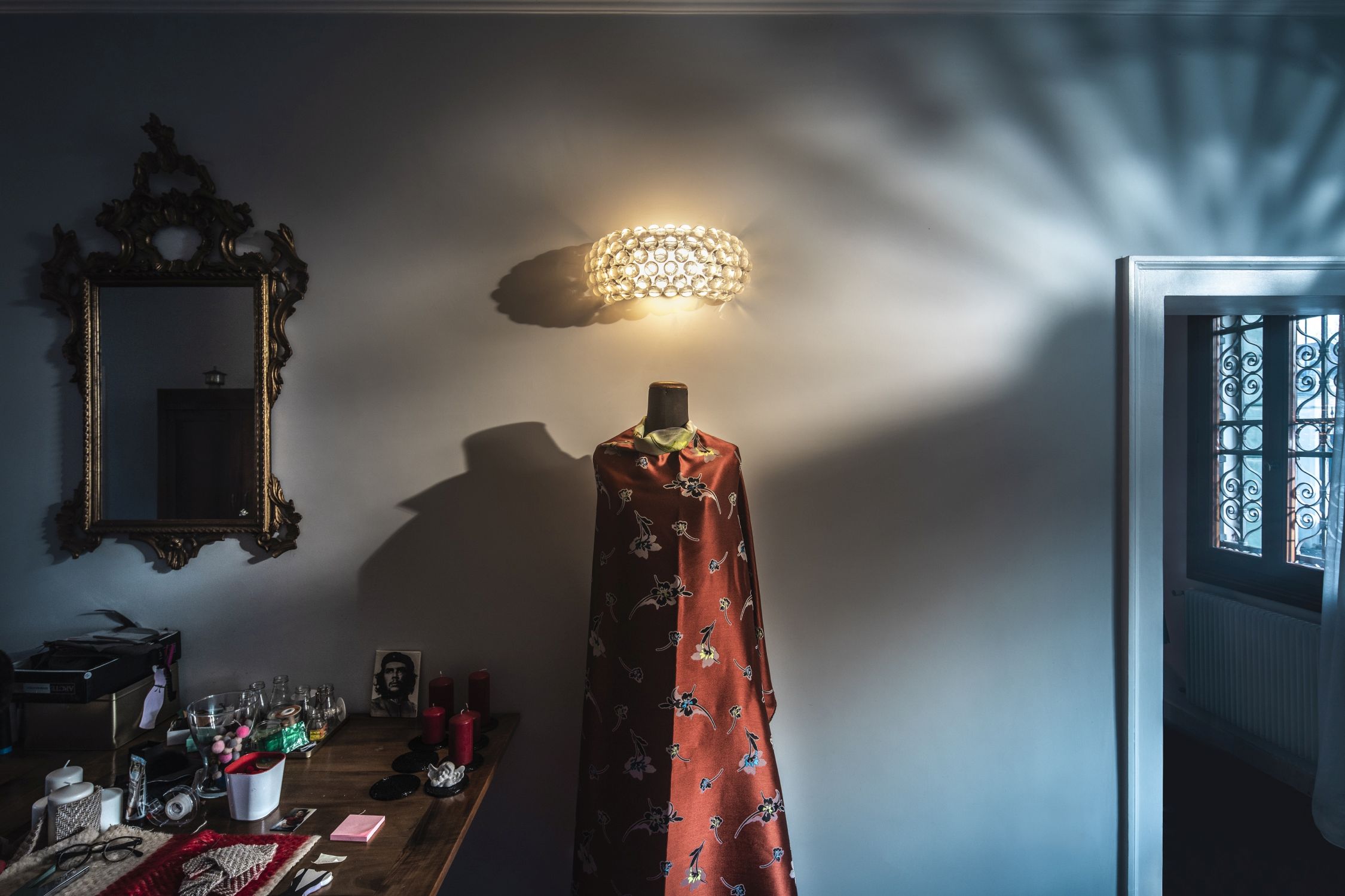 Caboche Plus Soffitto Plafonnier Piccola - Transparent Foscarini