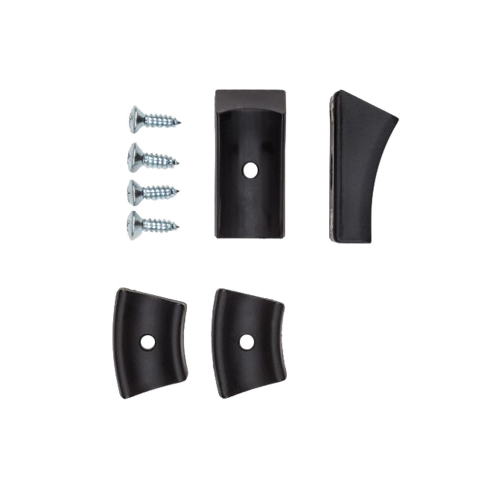 Patins par chaises cantilever Thonet Plastique patins noir