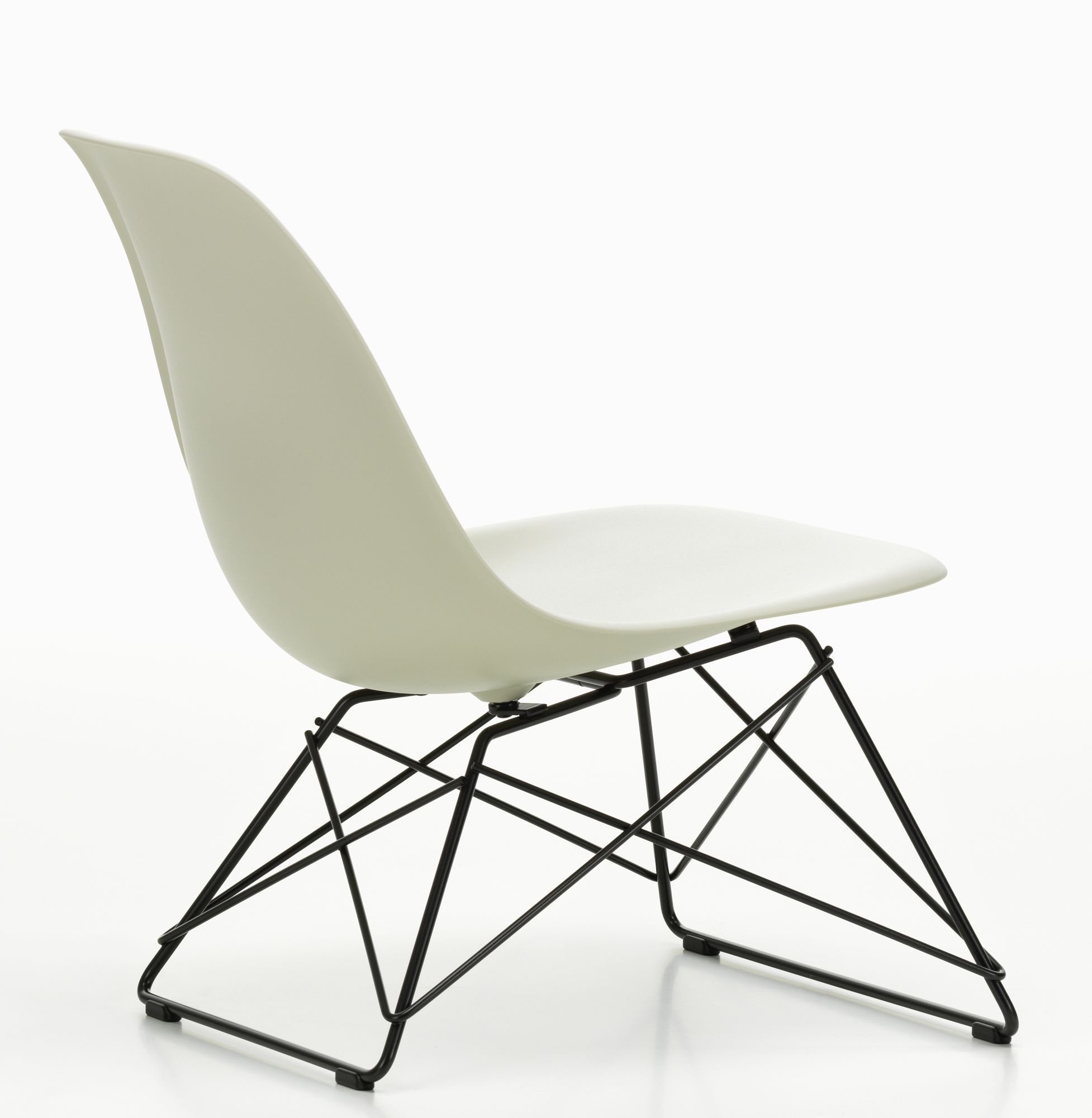 Eames Plastic Side Chair LSR chaise Vitra