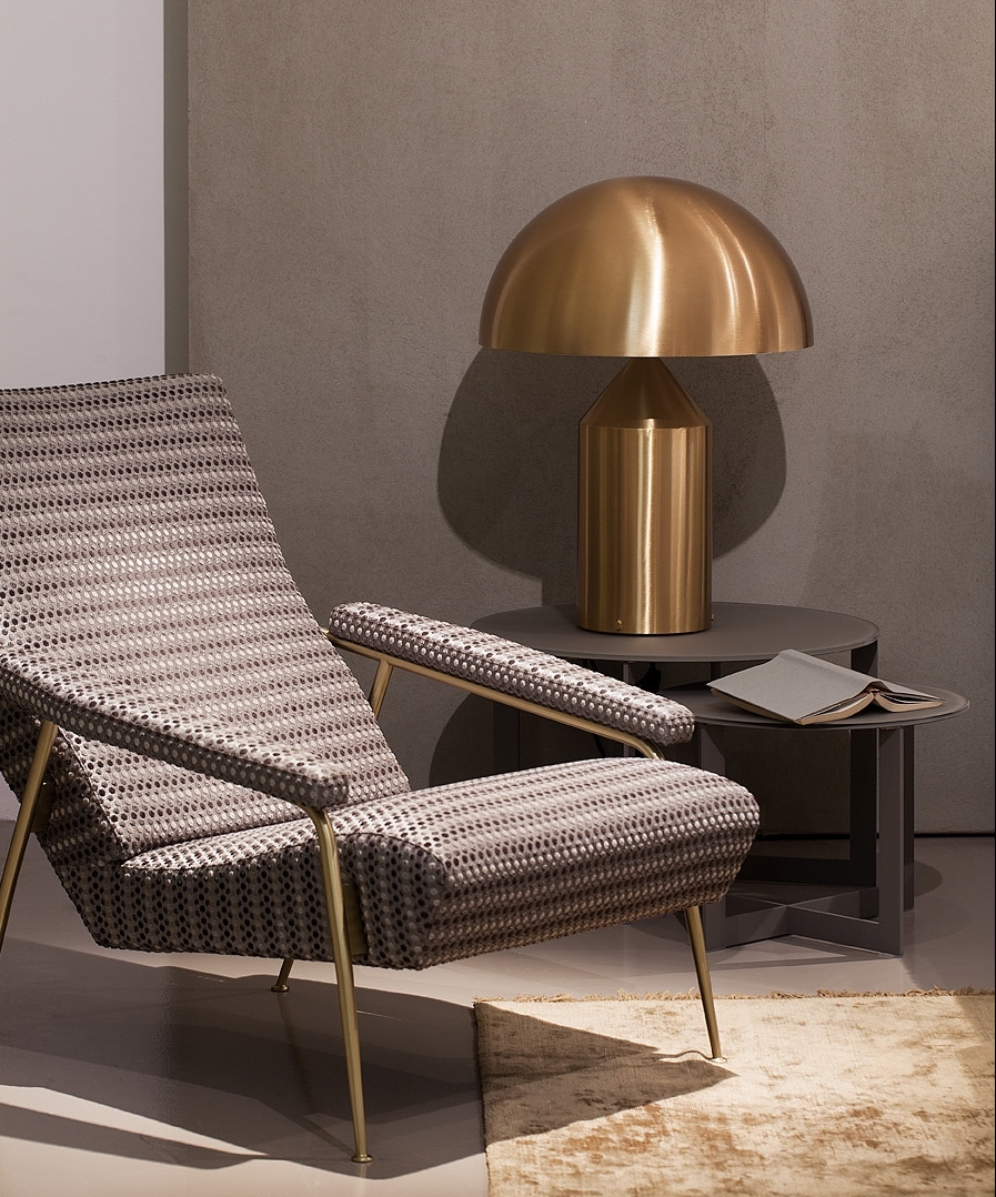 Atollo Lampe de table Or  Oluce
