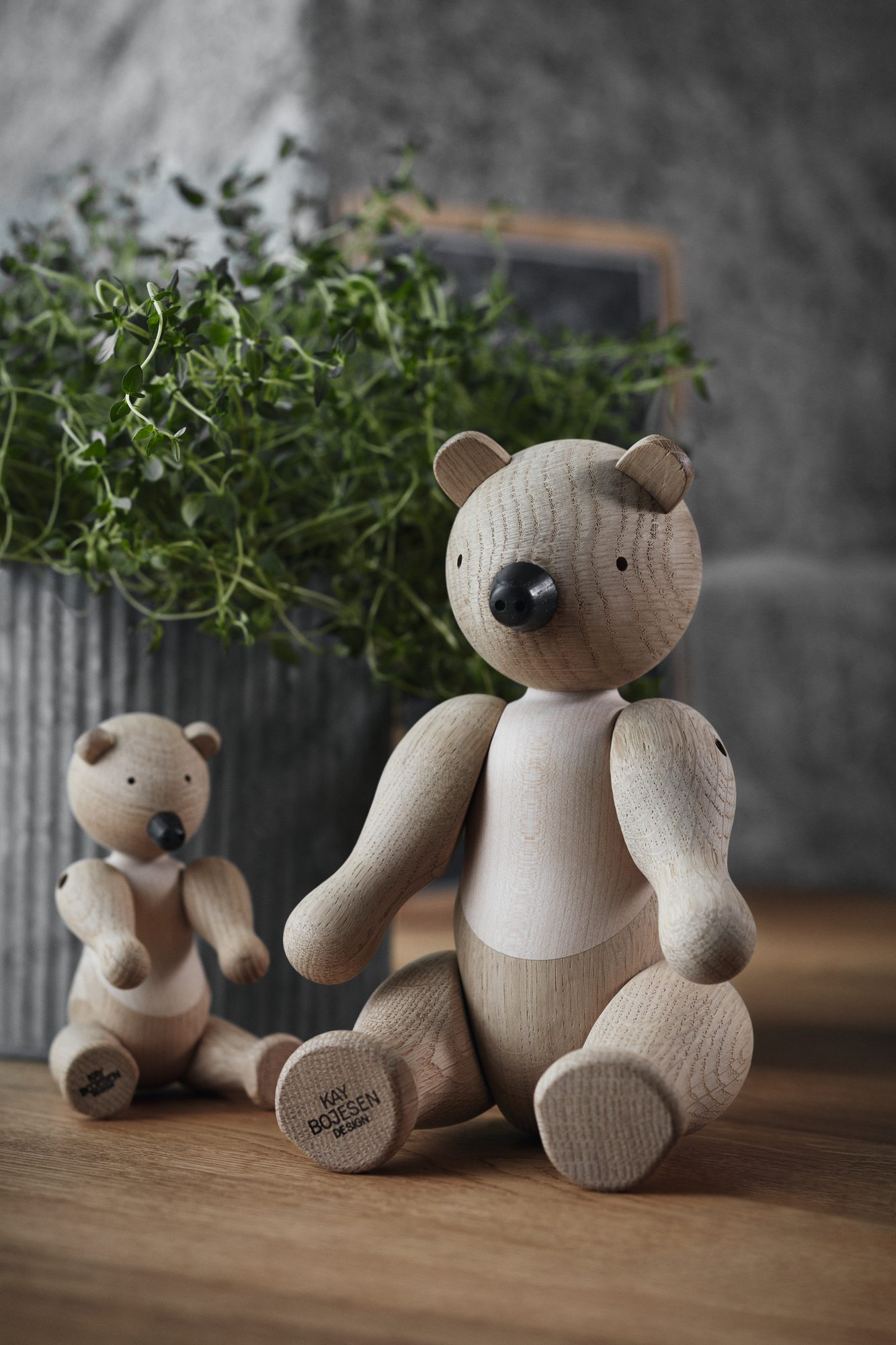 Ours Figure en bois moyen Kay Bojesen