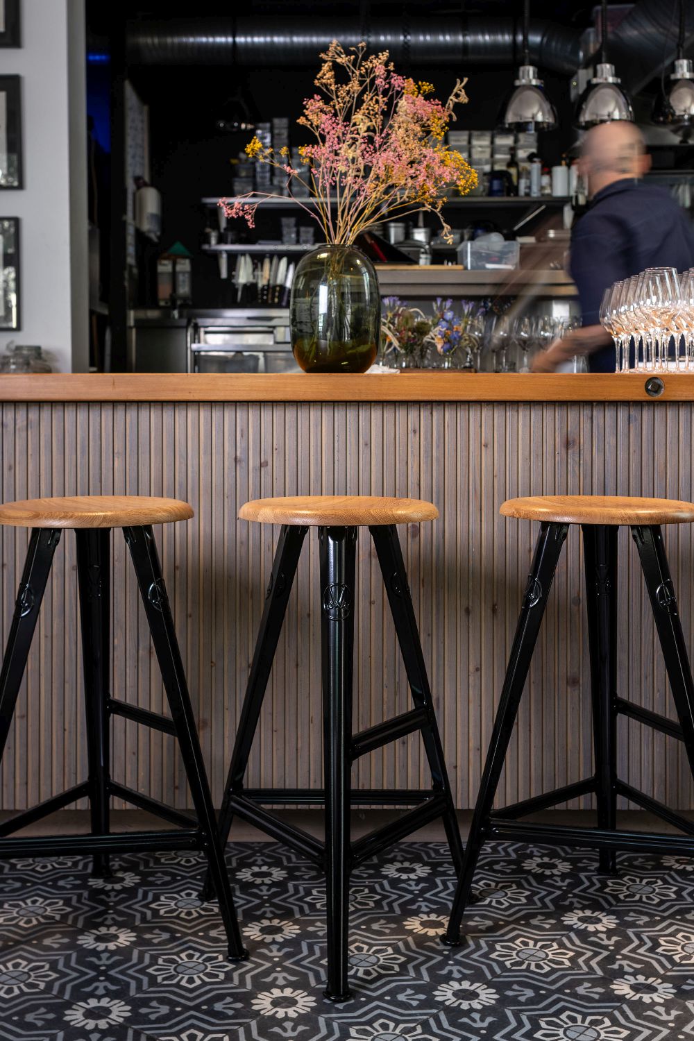 Tabouret - Model I 75 cm Tabouret de bar Rowac