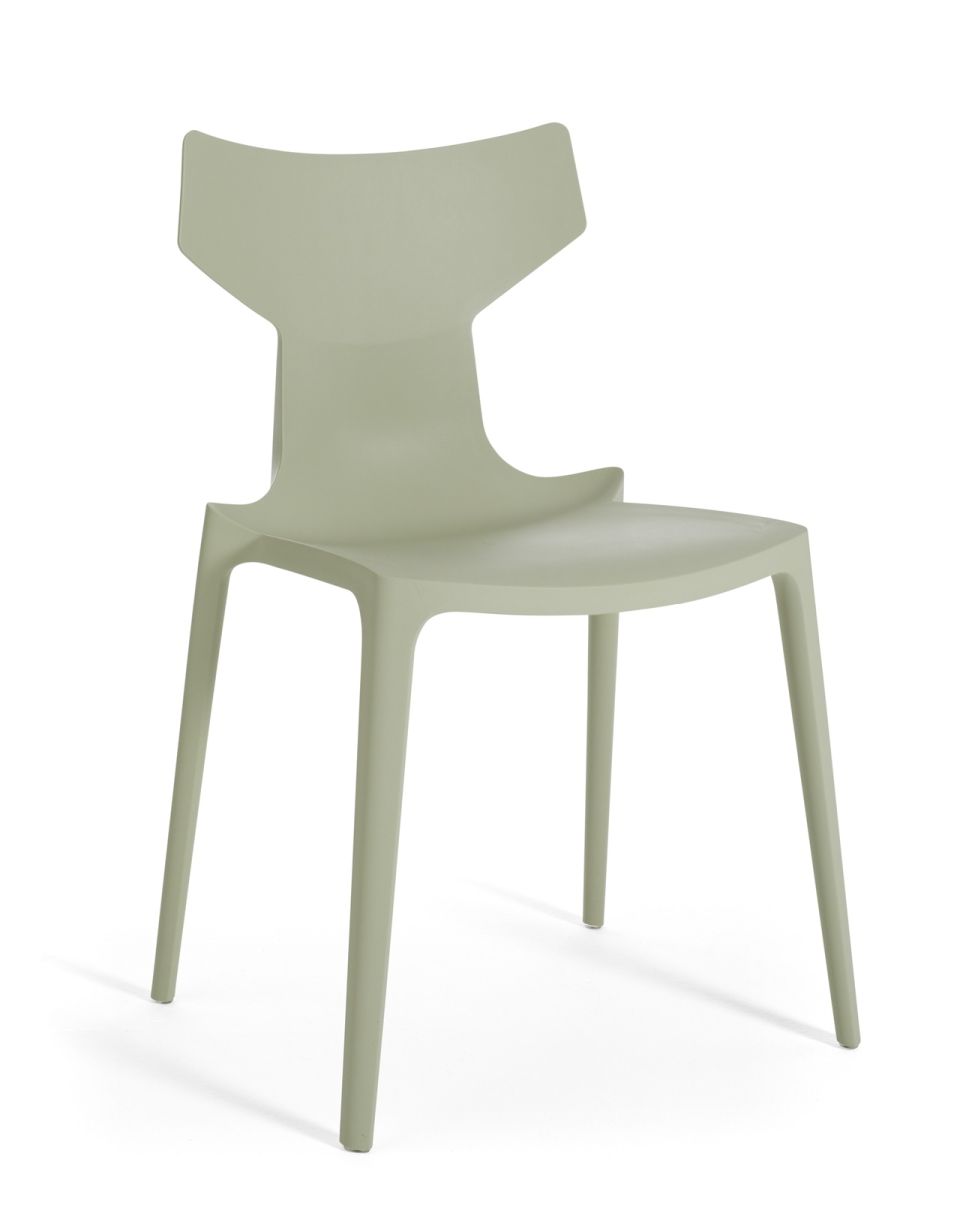 Re-Chair Set of 2 vert Kartell