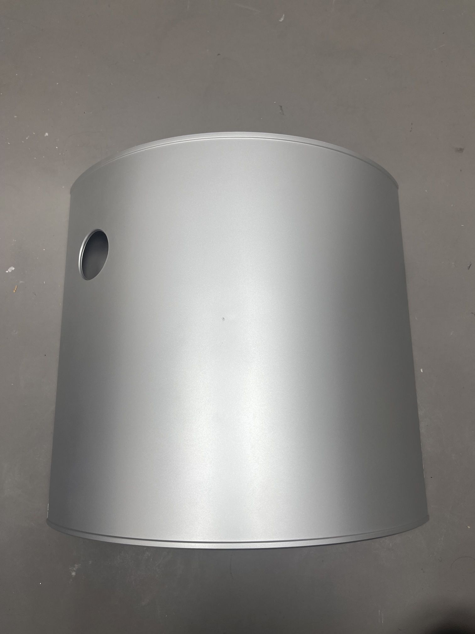 Componibili 4955 - élément rond haut ARGENT Kartell EXEMPLE DE MALADIE