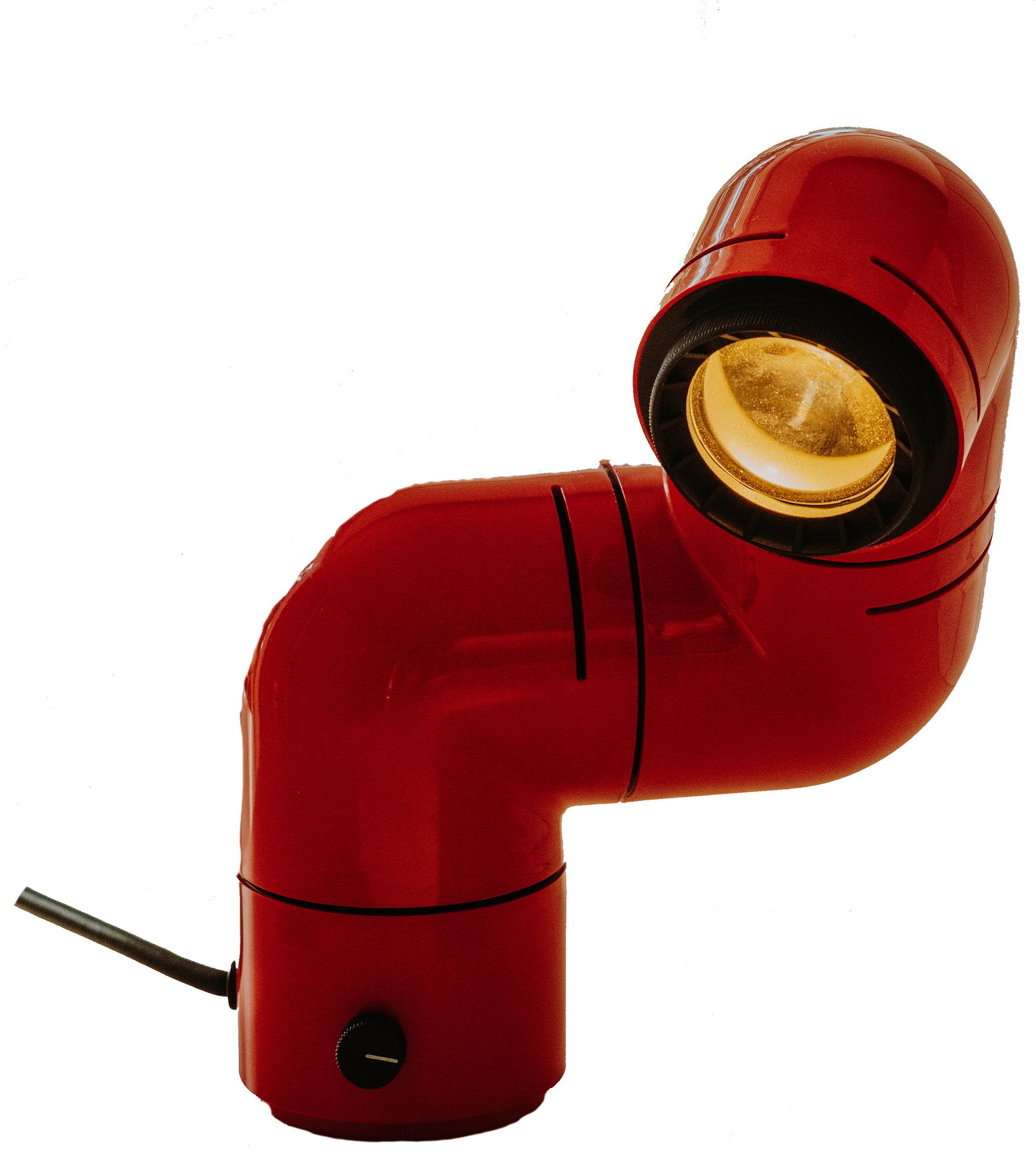 Tatu lampe de table rouge Santa & Cole