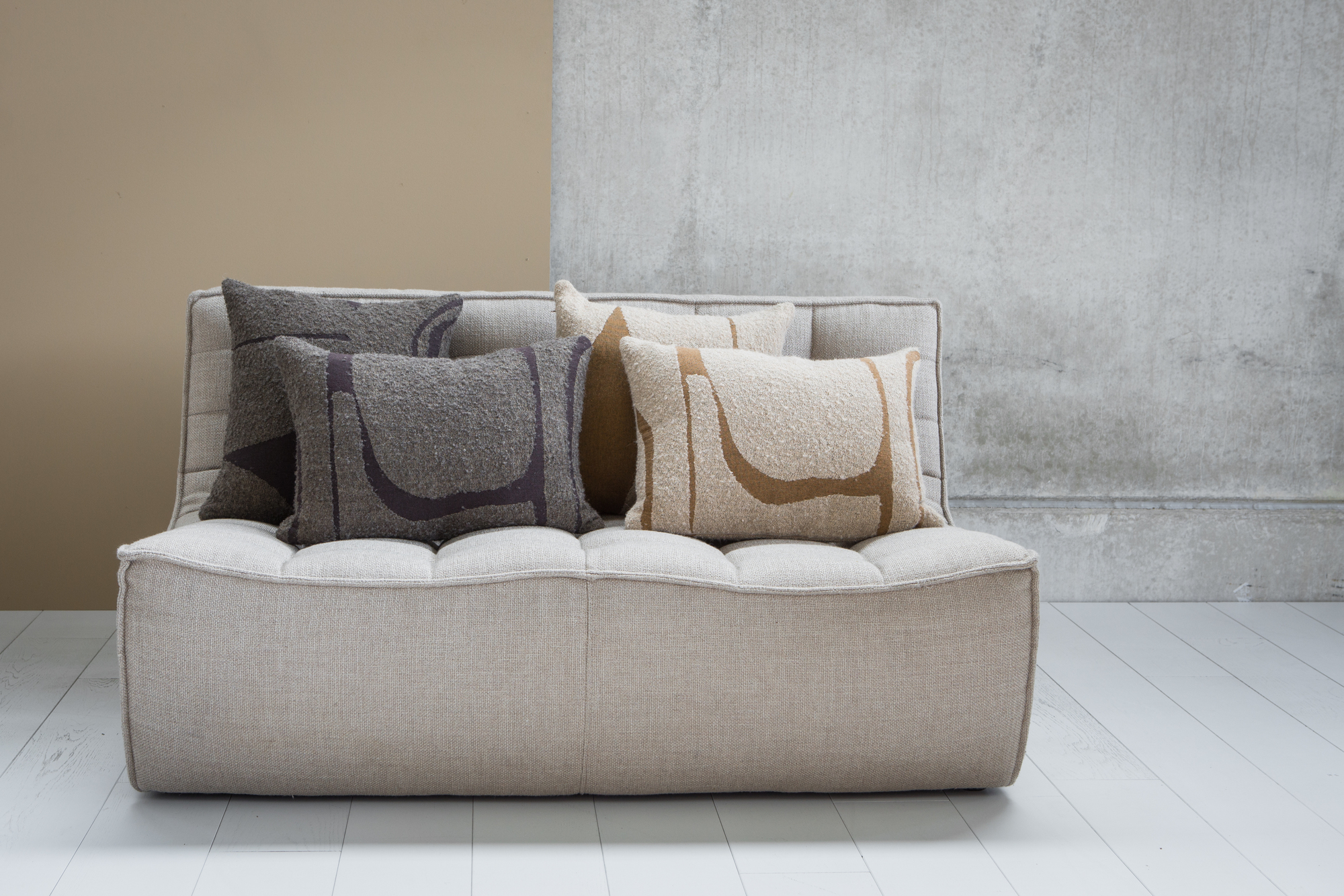 Orb coussin 45x45 Ethnicraft OFFRE SPECIALE