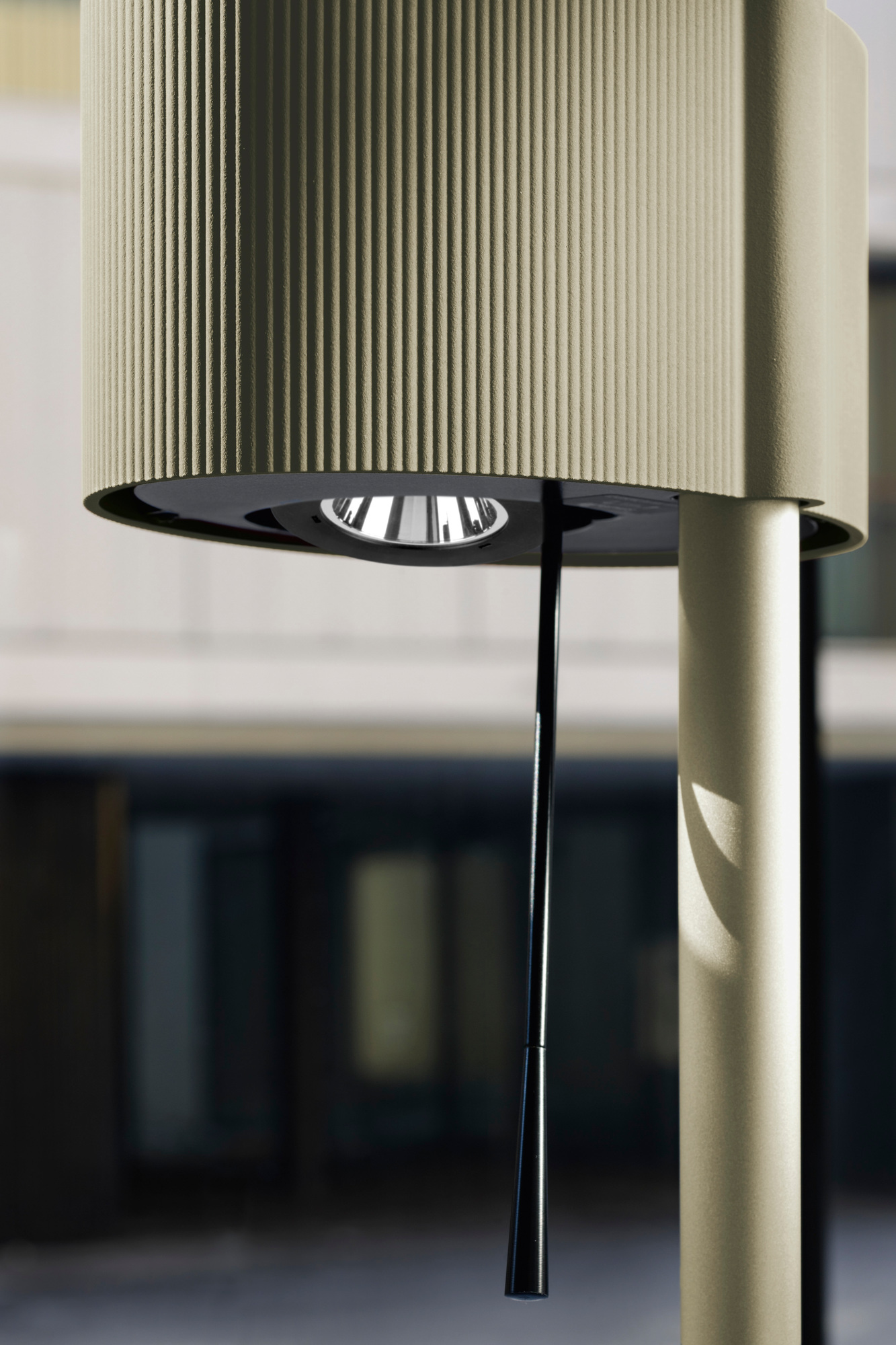 Diogenes LED Lampadaire Belux Or Gris