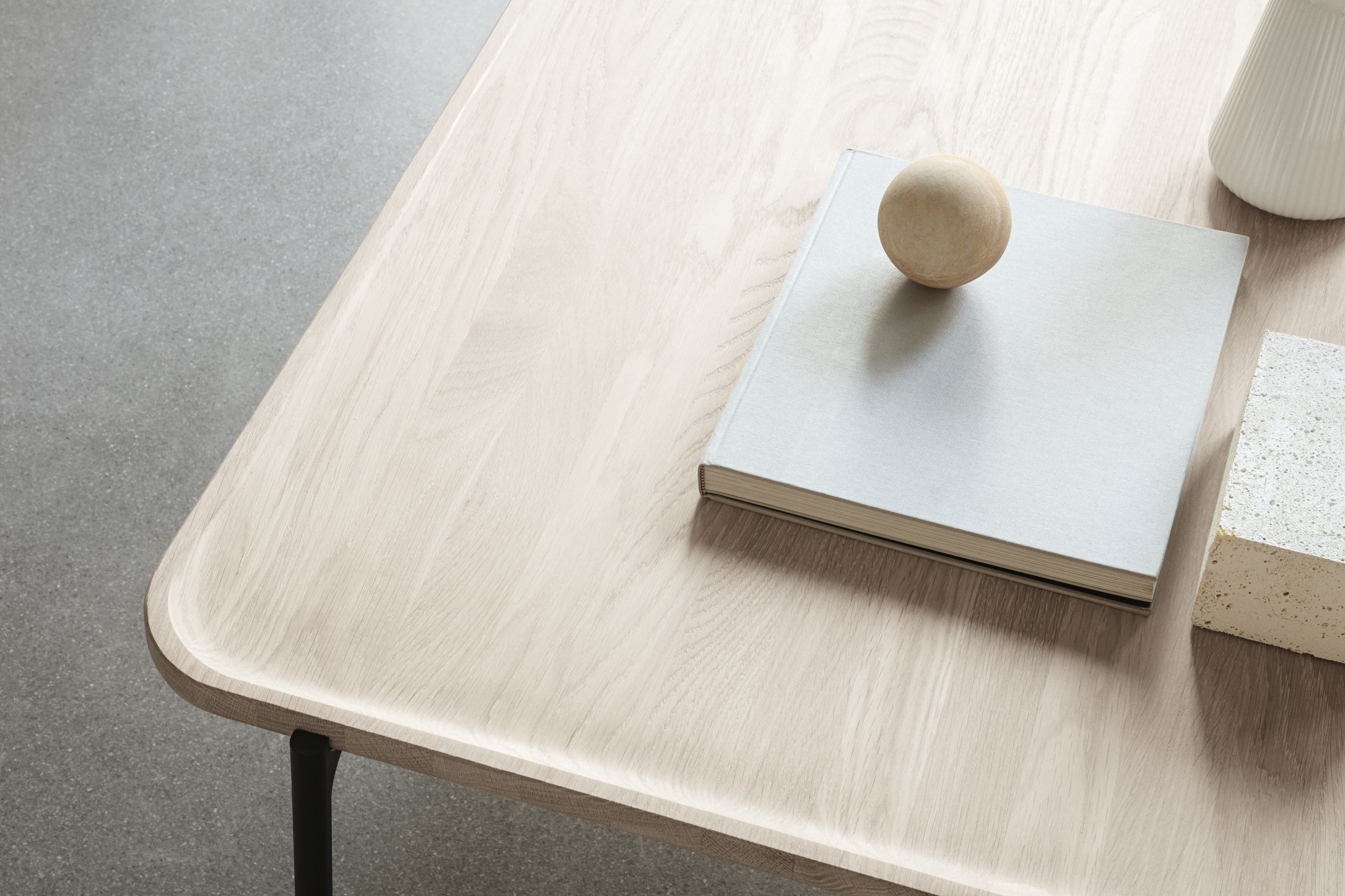 Savoye Table Chêne Rectangulaire - Fumé L 120 x H 42 cm Eva Solo
