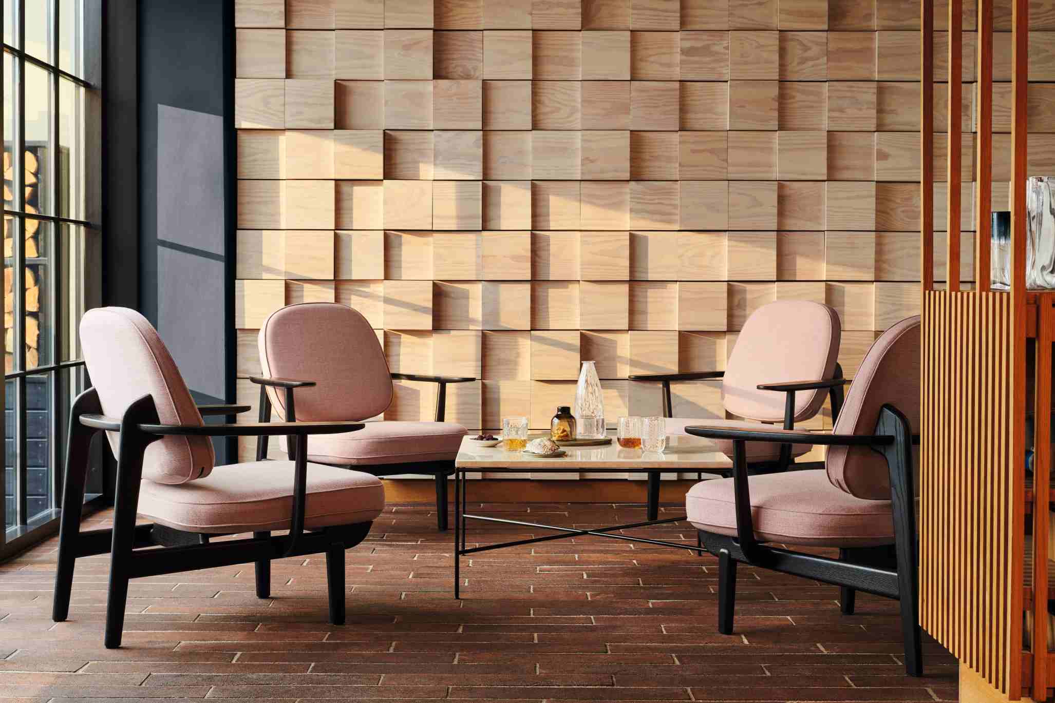 Fred chaise salon Fritz Hansen
