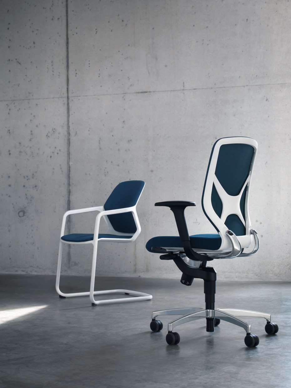 In 184/7 Chaise pivotante de bureau Wilkhahn