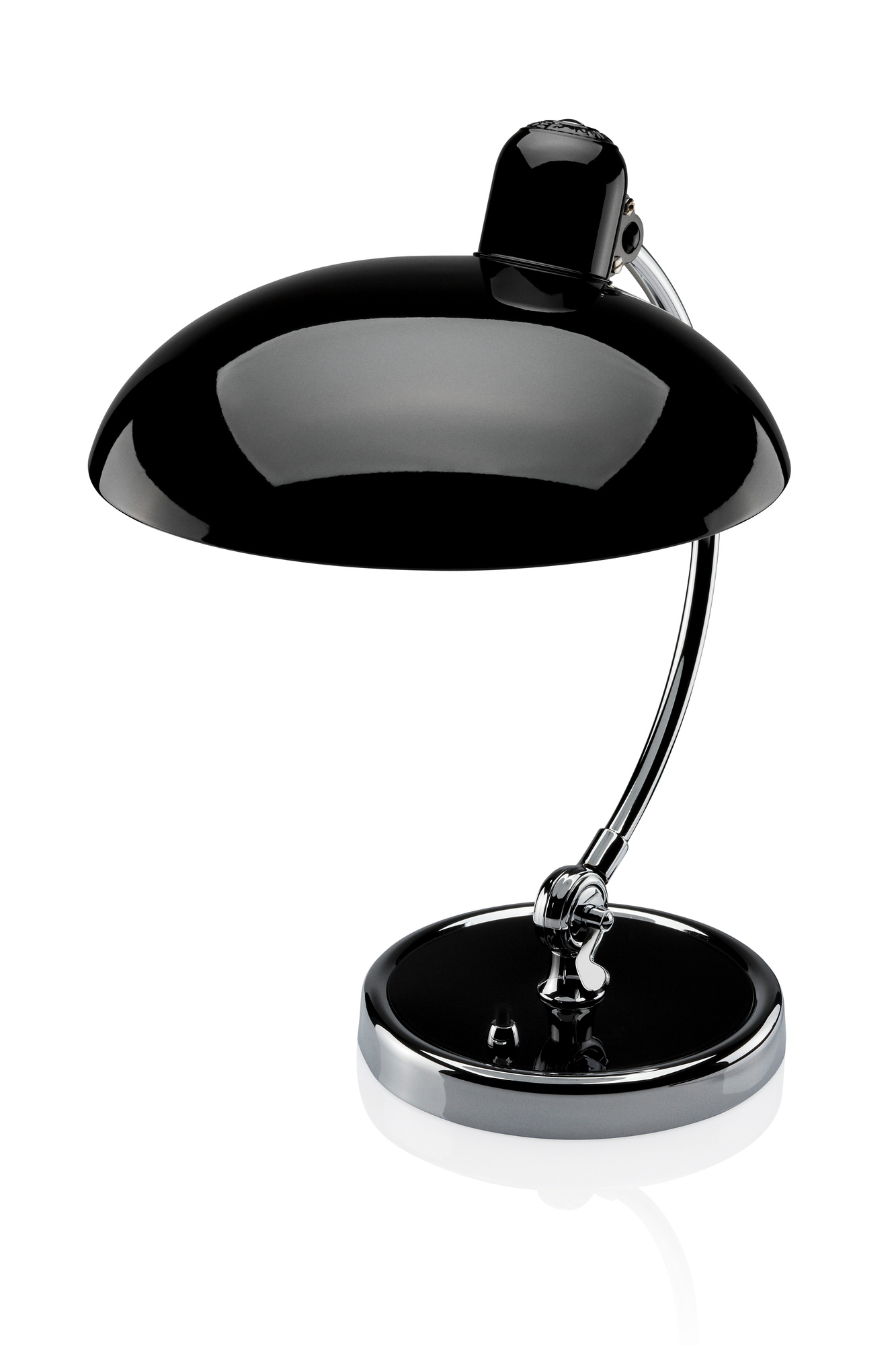 6631 T Luxus Lampe de table KAISER idell Fritz Hansen noir laque