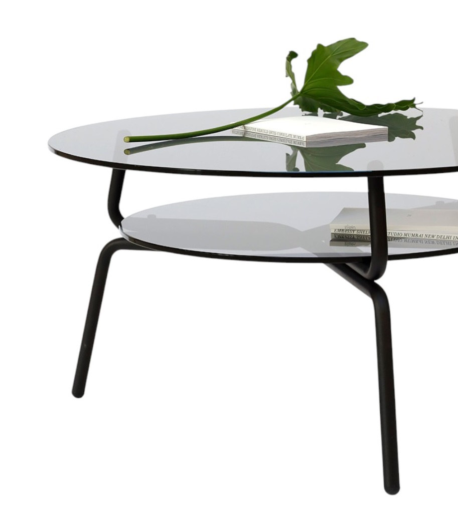 Lej Table basse transparente Mox