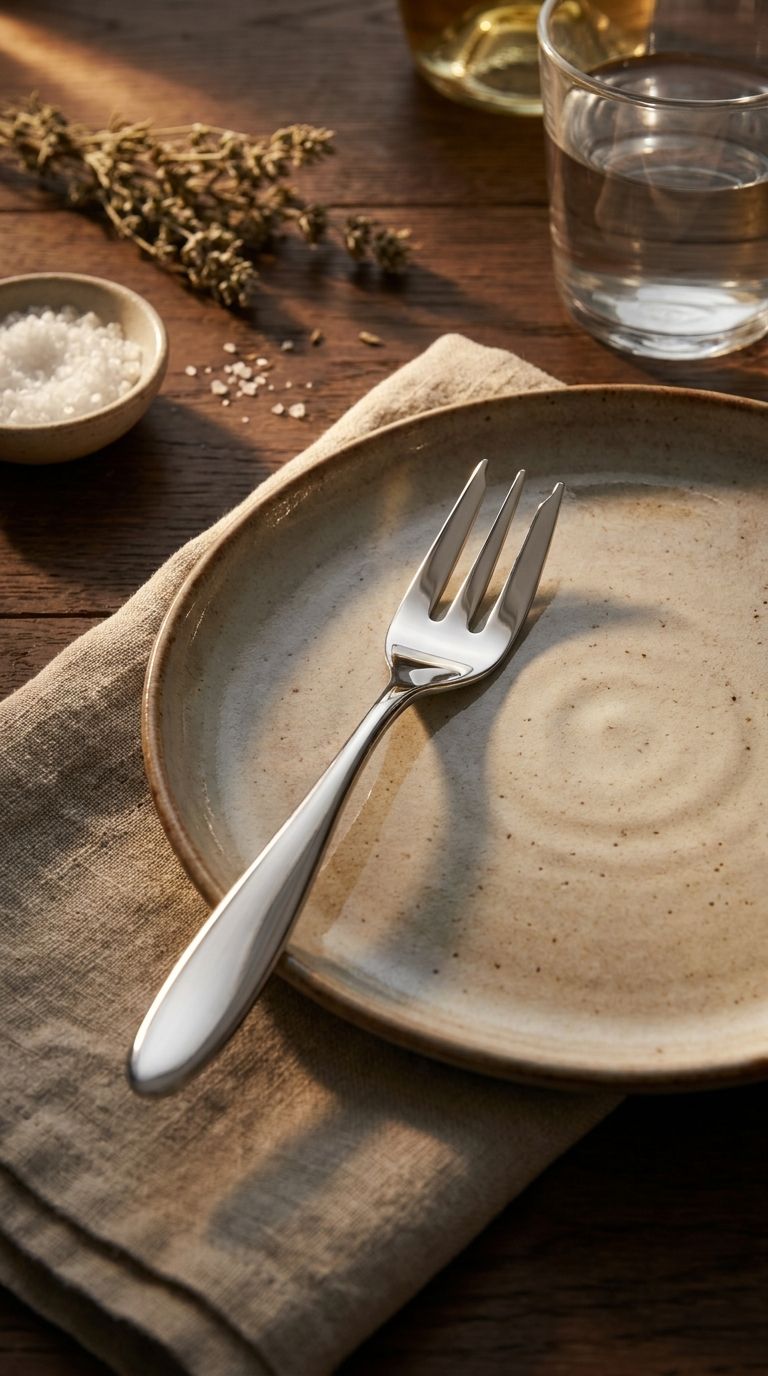 Fourchette à gâteau Mami, ensemble de 6 pièces SG38/16 Alessi