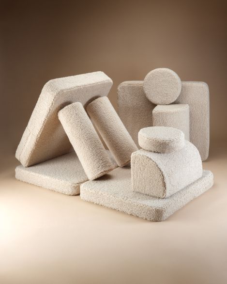 Canapé de jeu en tissu Teddy Wigiwama