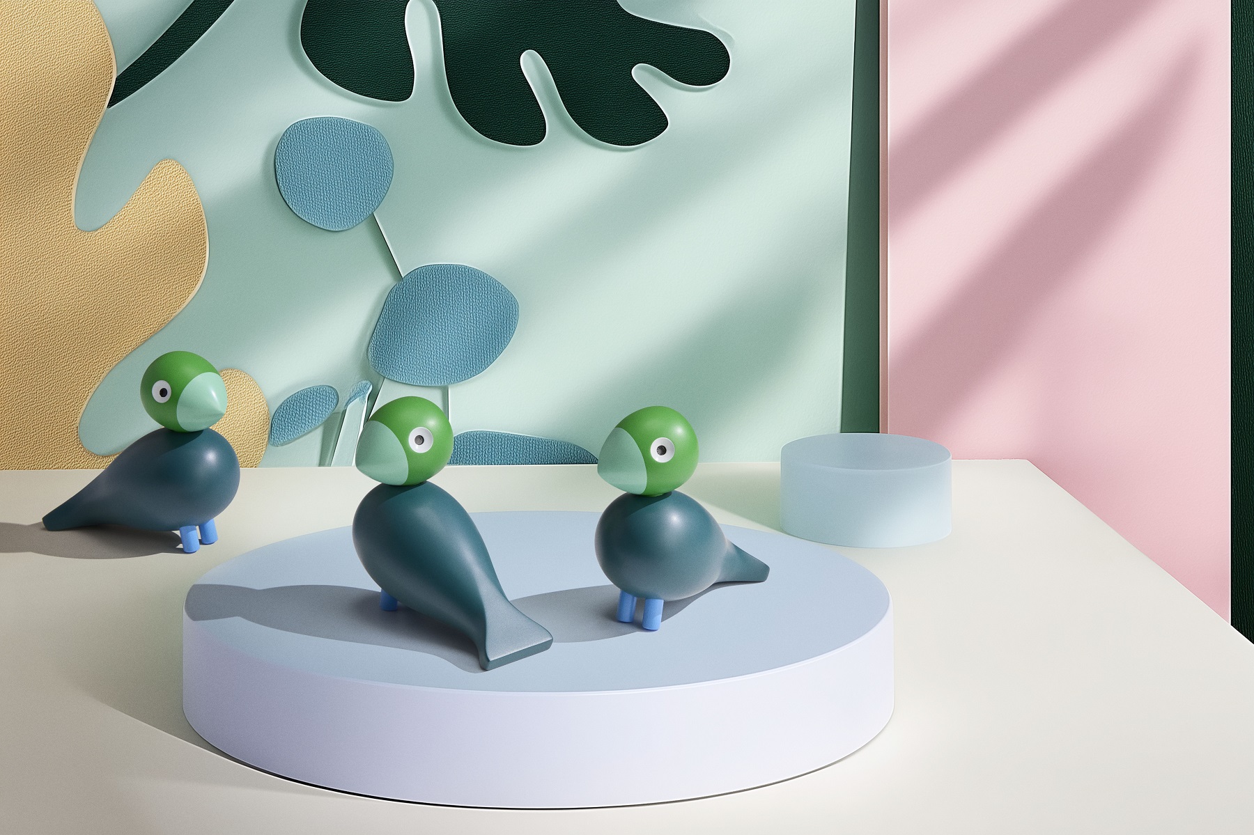 Birk Year Bird 2026 H12.5 cm Vert foncé LIMITED EDITION Kay Bojesen