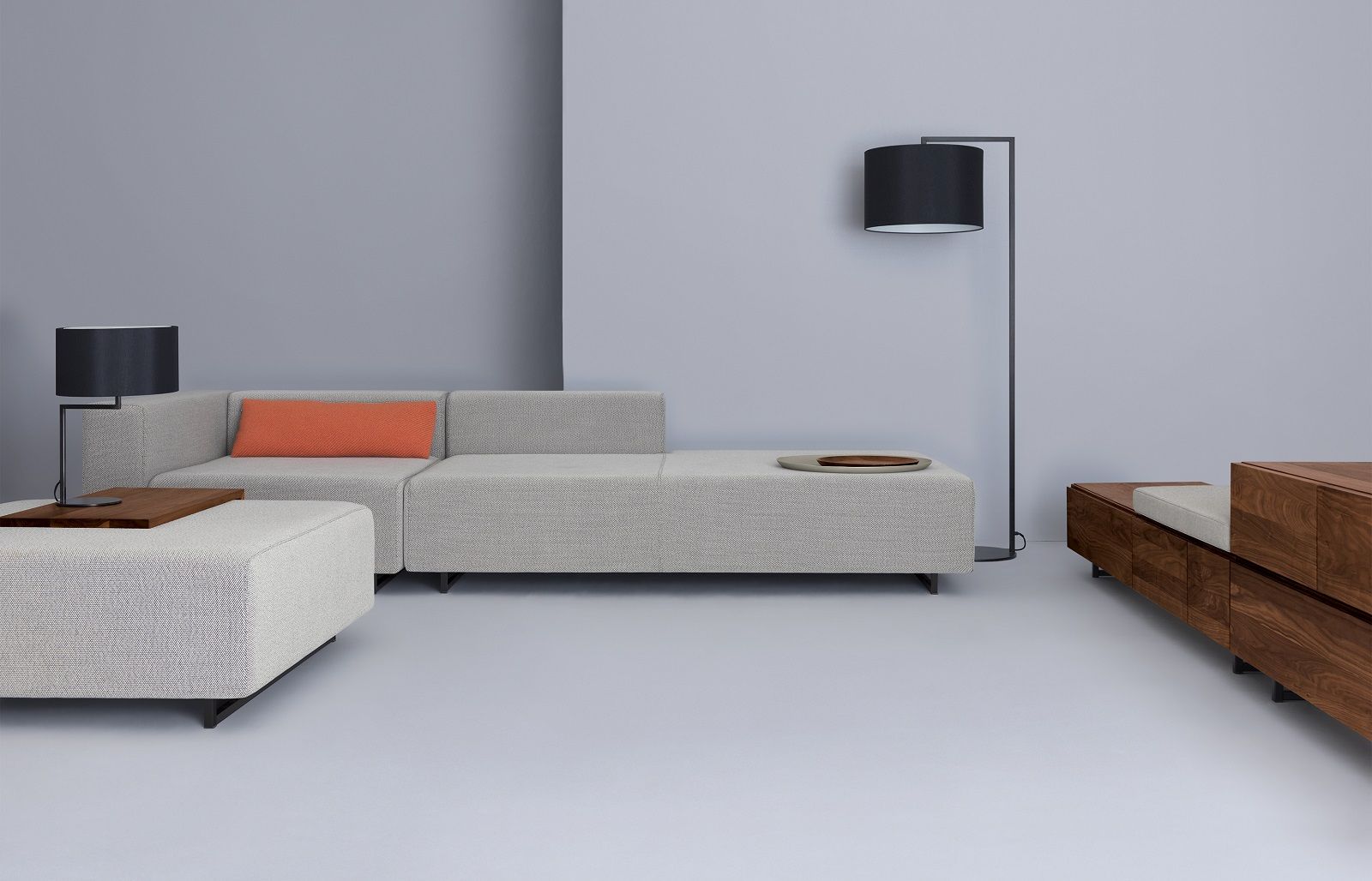 Podium Sideboard bois massif période