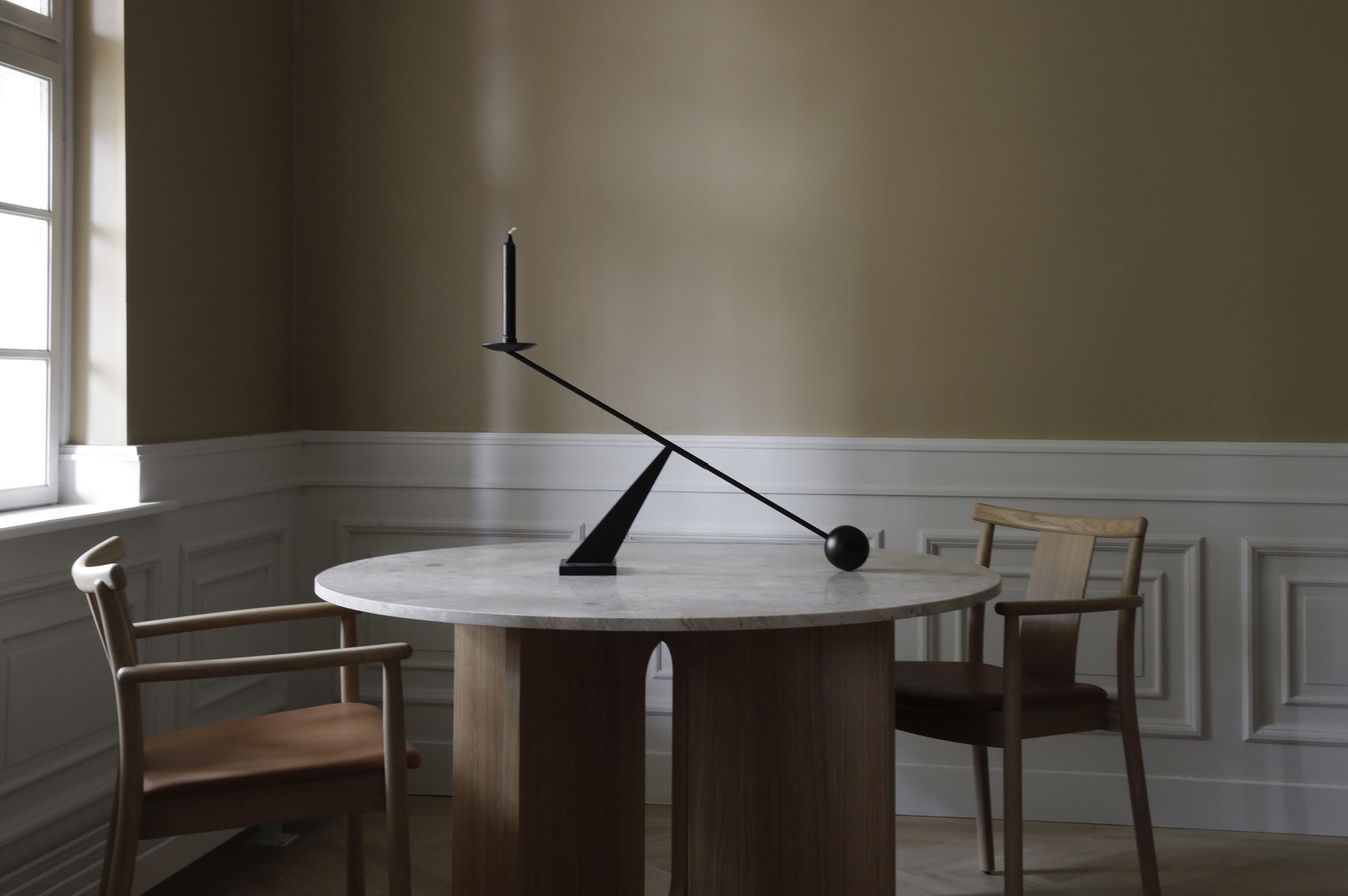 Merkur Dining Chair chaise avec accoudoirs / chaise de salle à manger Audo Copenhagen