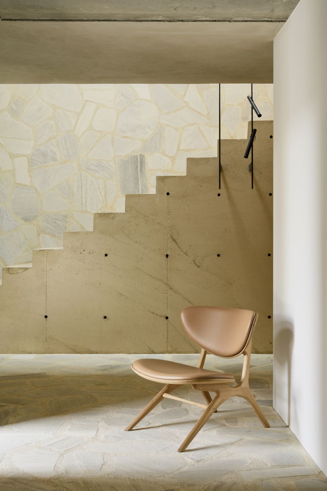 Eye Lounge Fauteuil - Sienna Cuir Ethnicraft