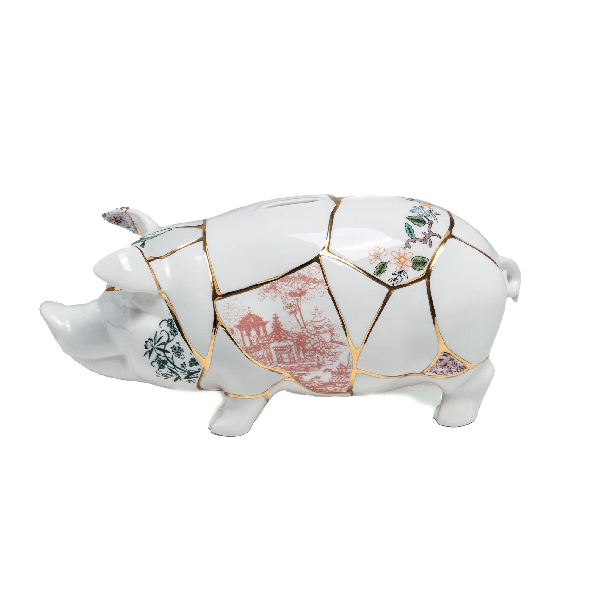 Kintsugi Moneybox Tirelire Piggy Bank Seletti