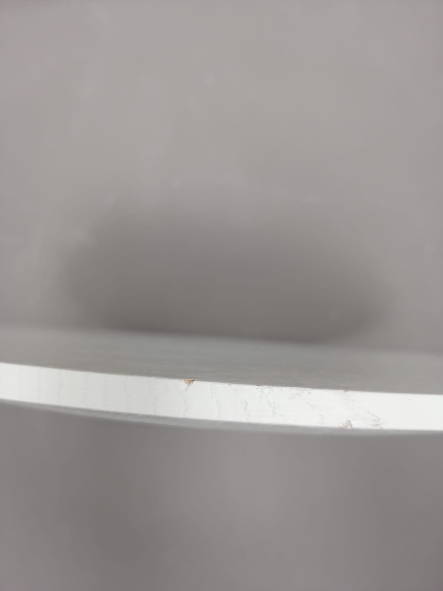 Table basse Bella, table d'appoint Ø 45 x H 39 cm BLANC Hay OBJECTS IMPARFAITS