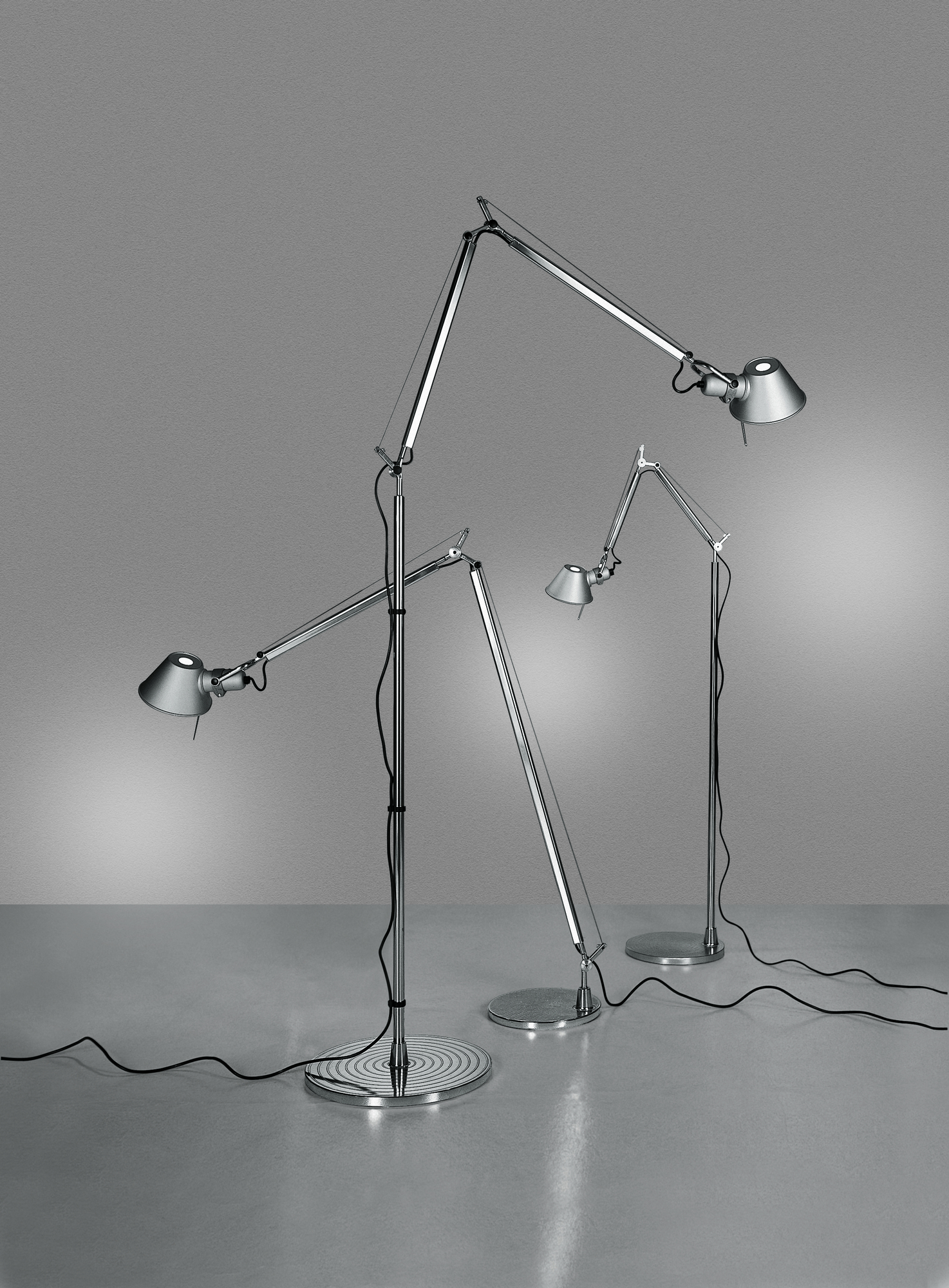 Tolomeo Reading / Basculante Floor lampe base (Partie 1 de 2) Artemide