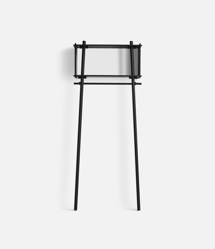 Töjbox vestiaire Woud Lx80 cm chêne noir