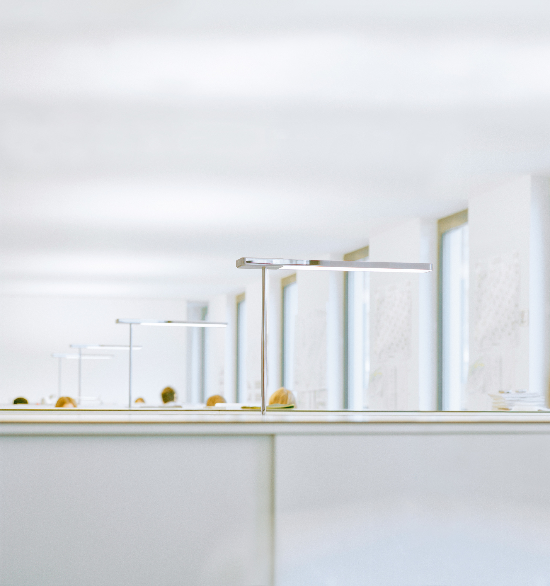 Slice² Lampe de table avec adaptateur pour USM Haller Serien Lighting