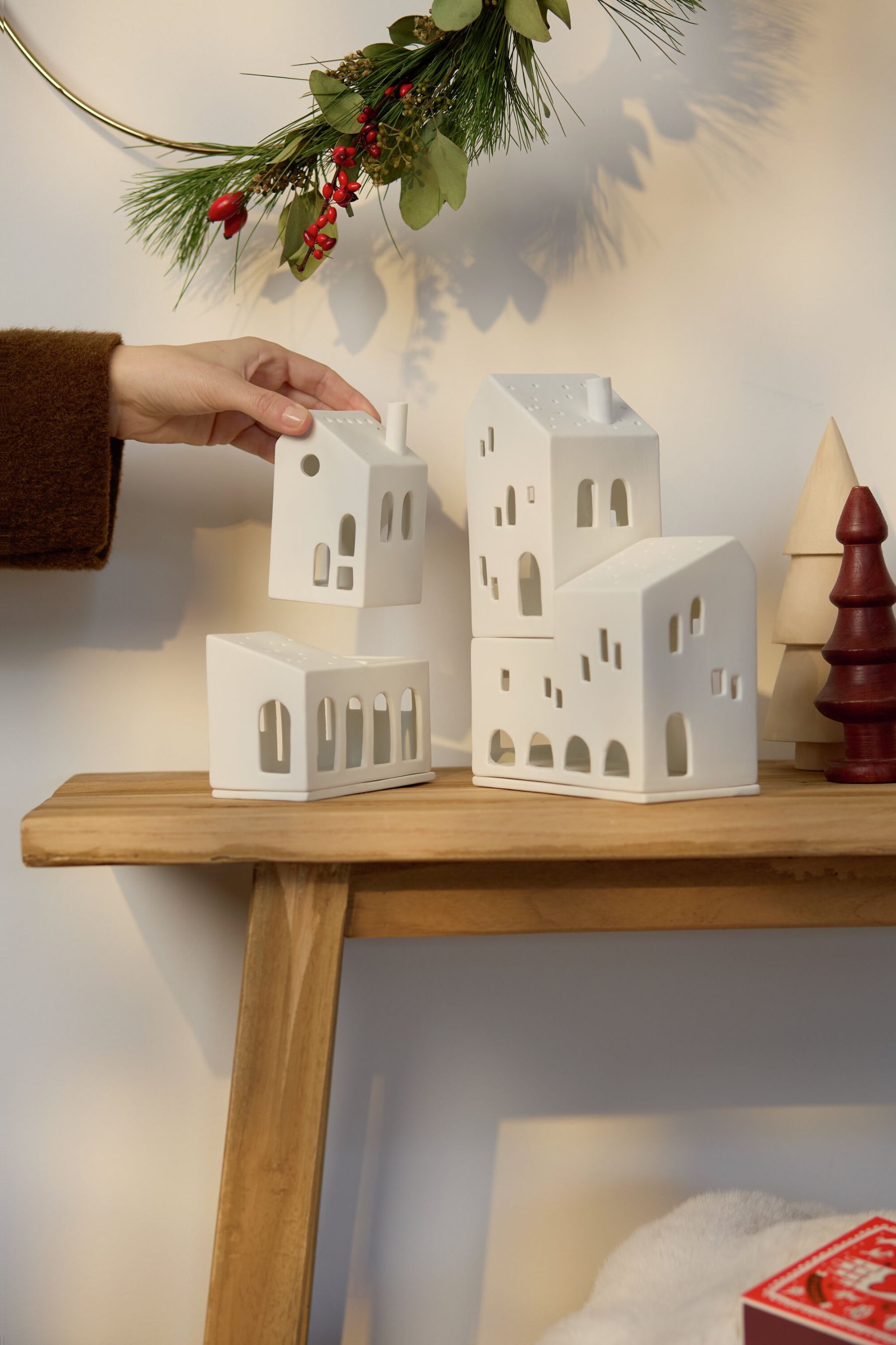 Maison lumineuse Maison empilée des arcs Räder