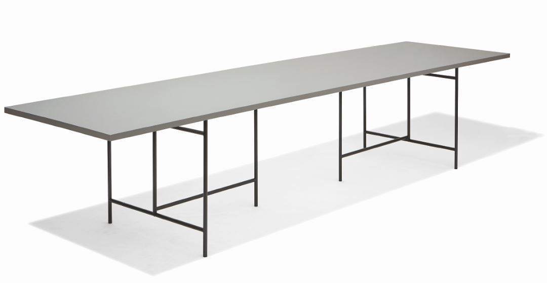 Eiermann 3 piètement de table coloré Richard Lampert