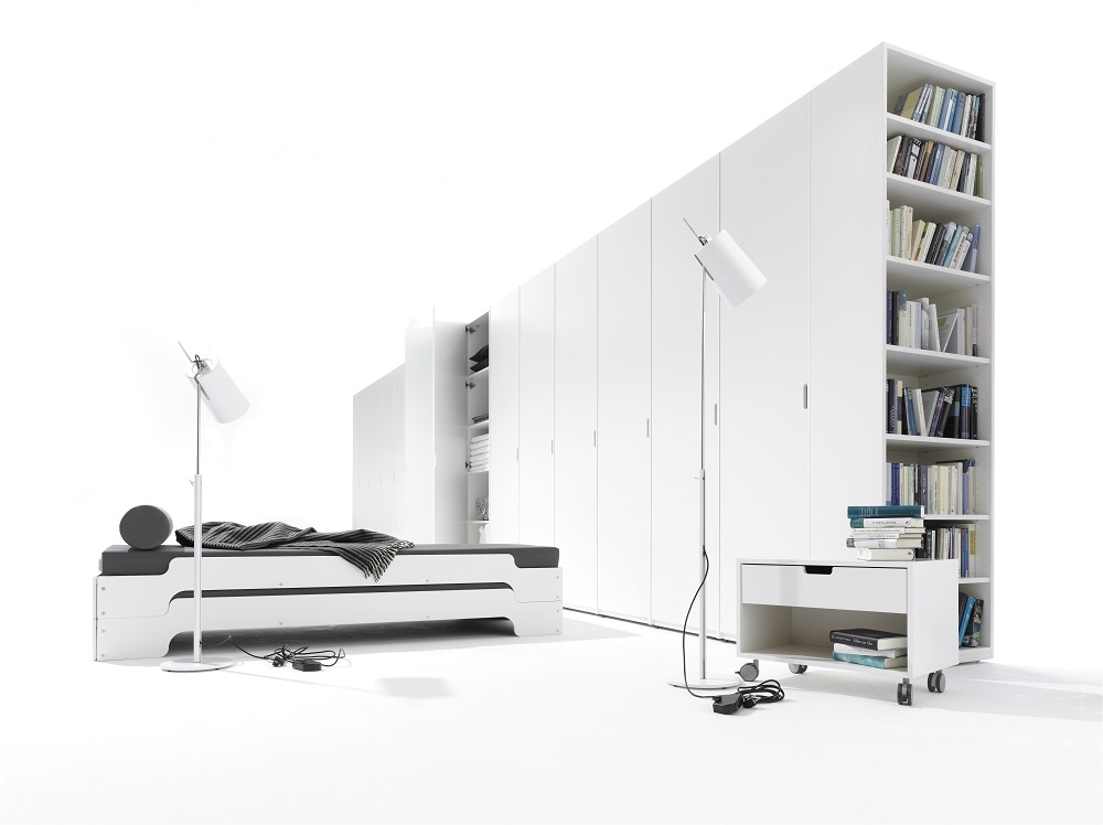 Modular Table de chevet Müller Möbelwerkstätten
