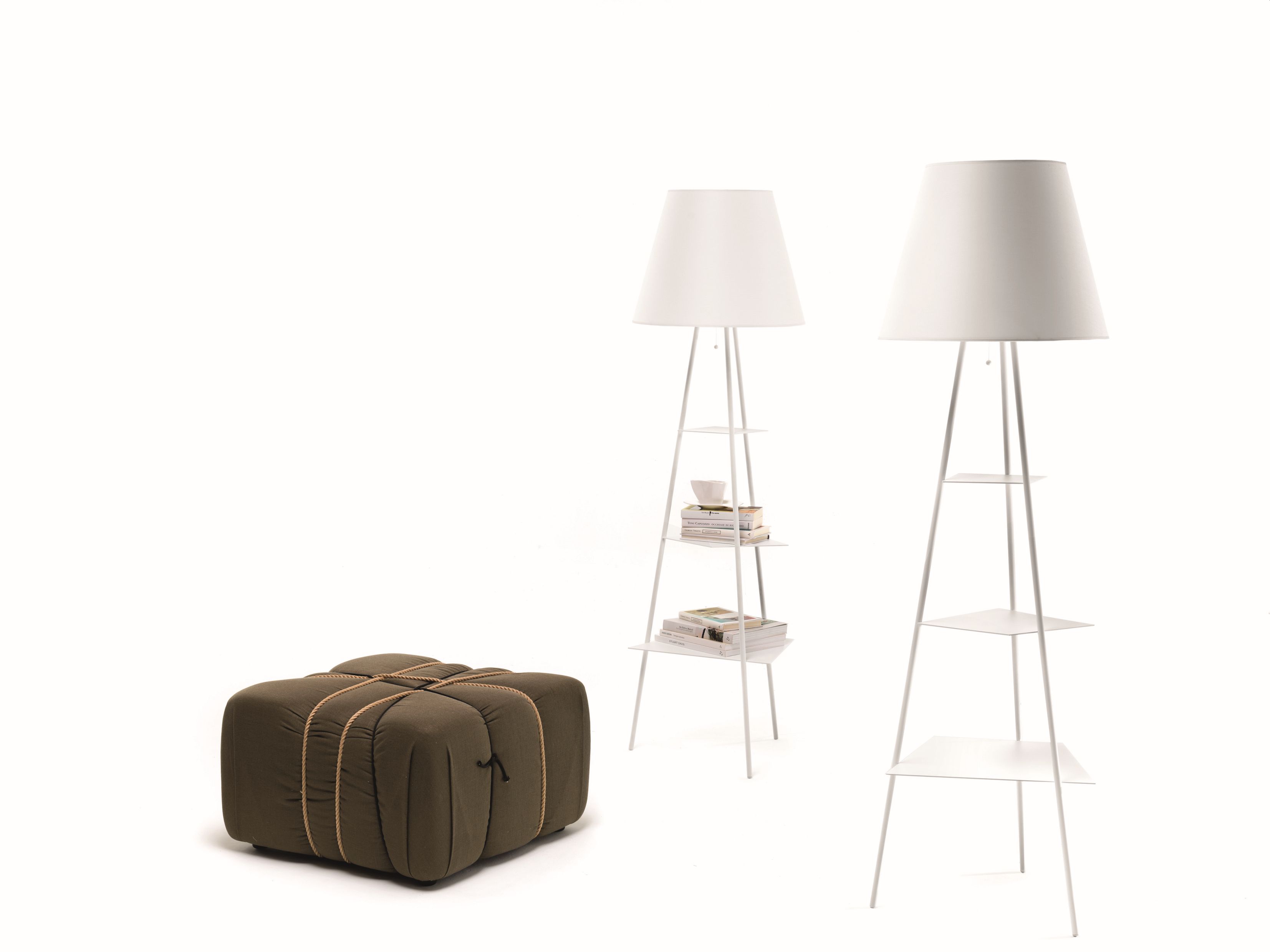 Tribeca Lampadaire blanc Mogg