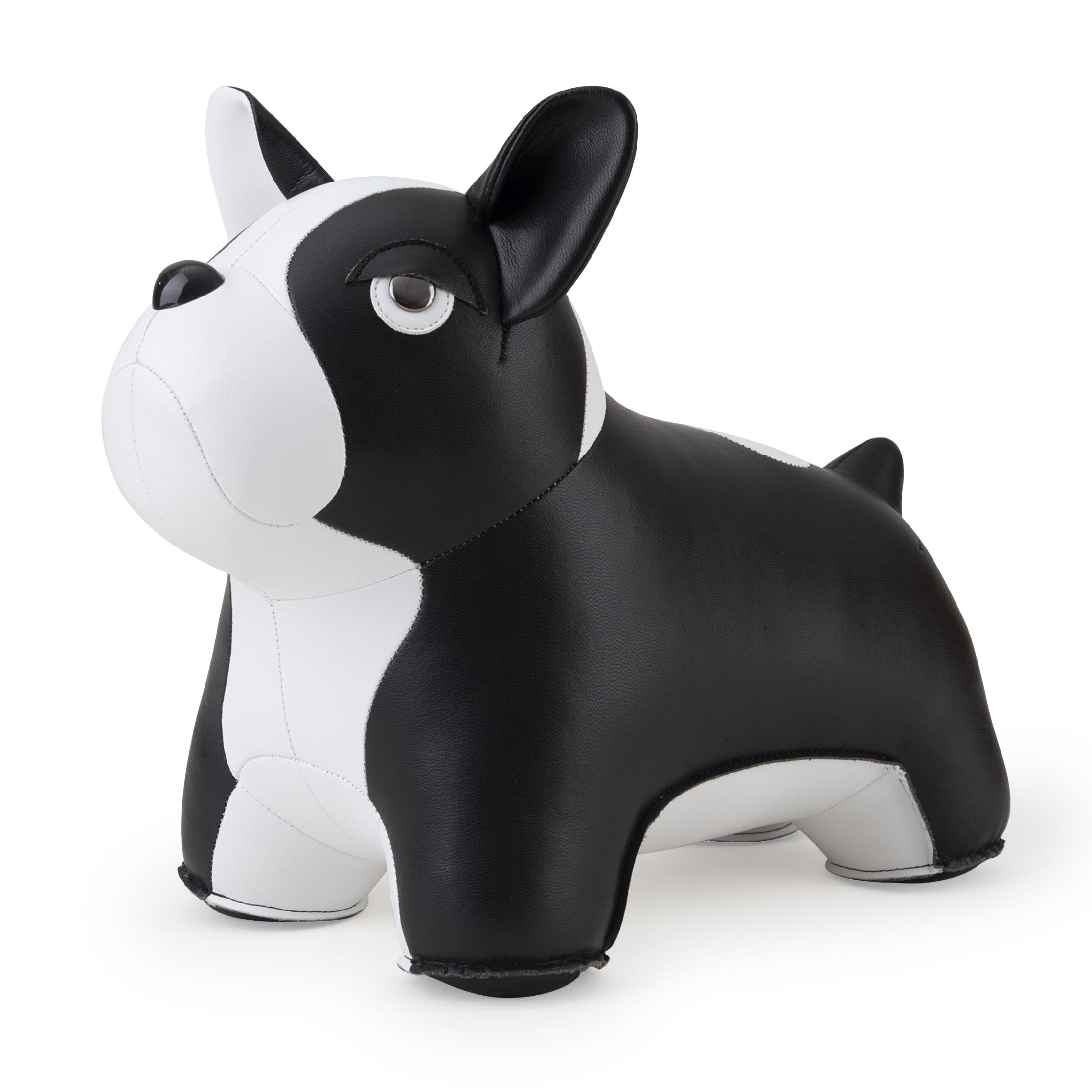 Butoir de porte Bouledogue français II noir/blanc Züny