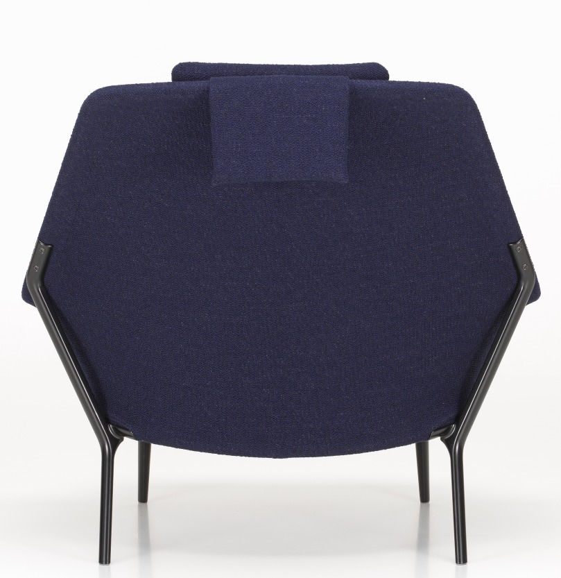 Slow Chair Fauteuil en tissu Vitra 