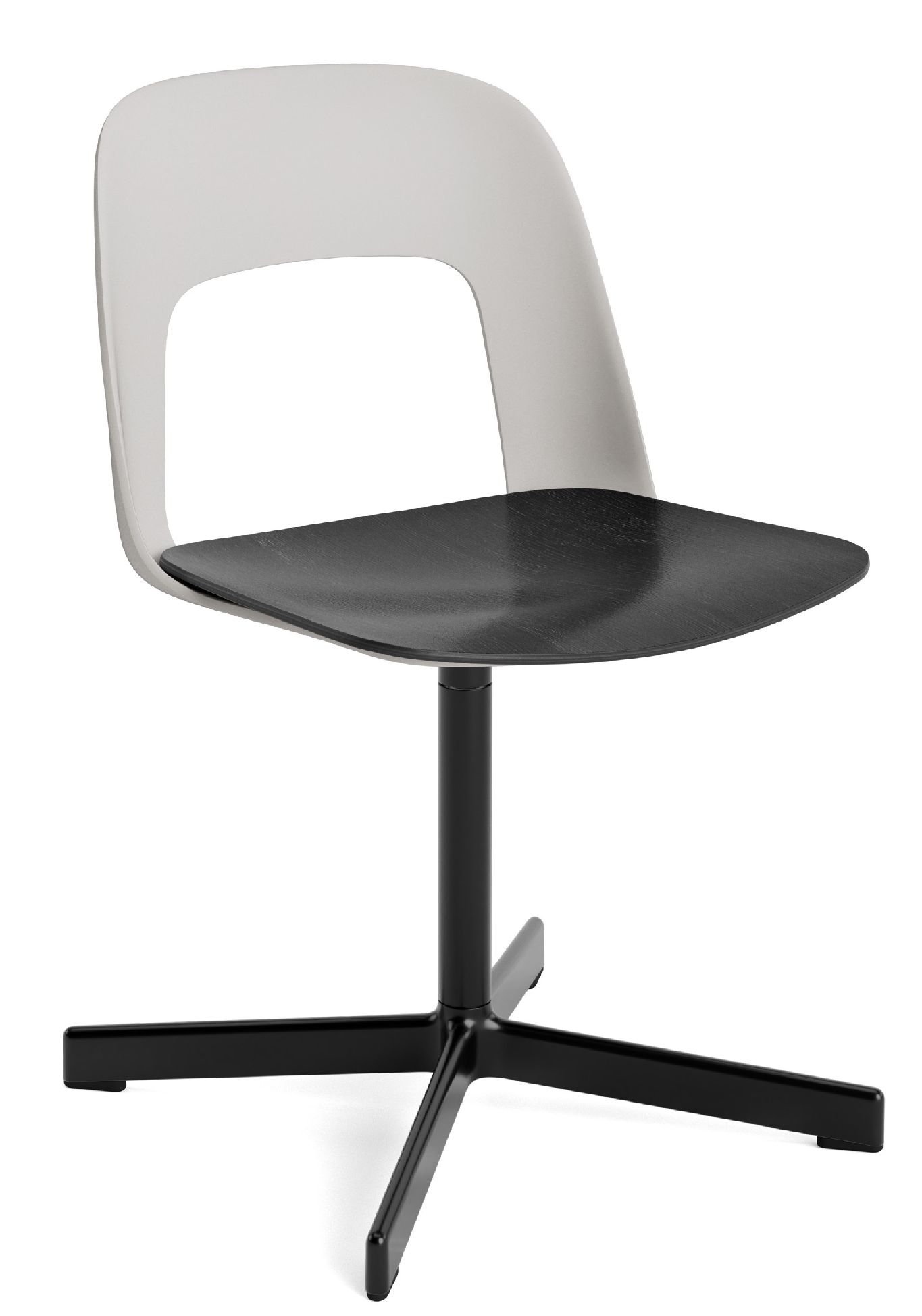 Layout Side Chair 132 4-étoiles pivotantes chaise Hay 