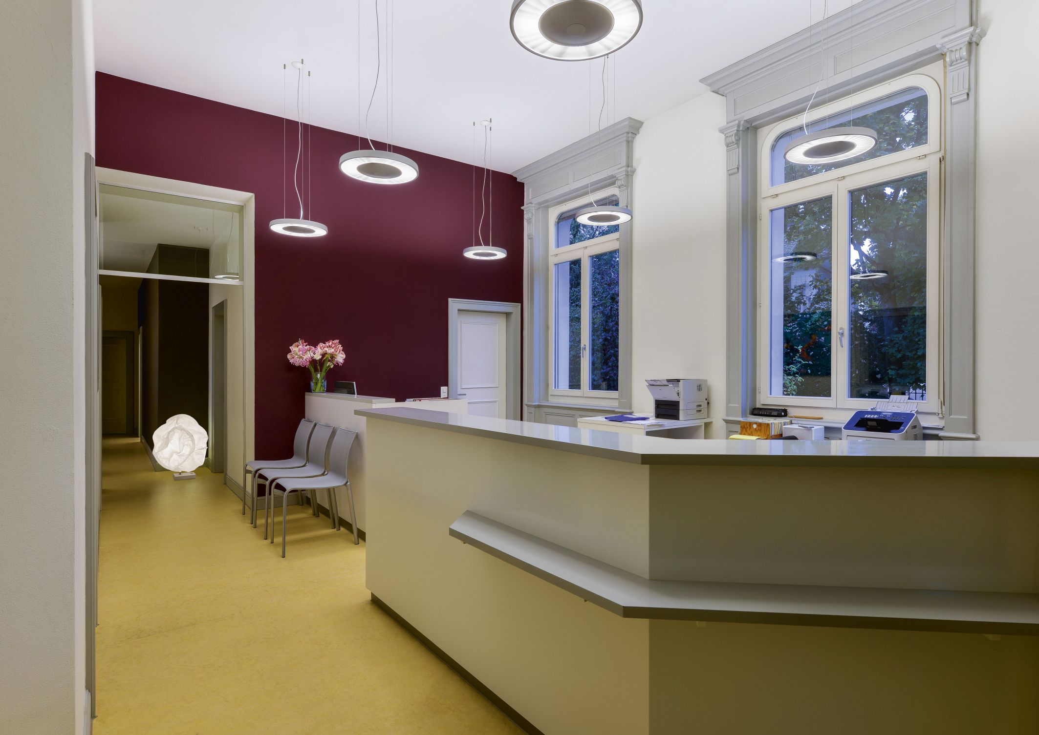 Disk Lampe suspendue noir 3000K Belux