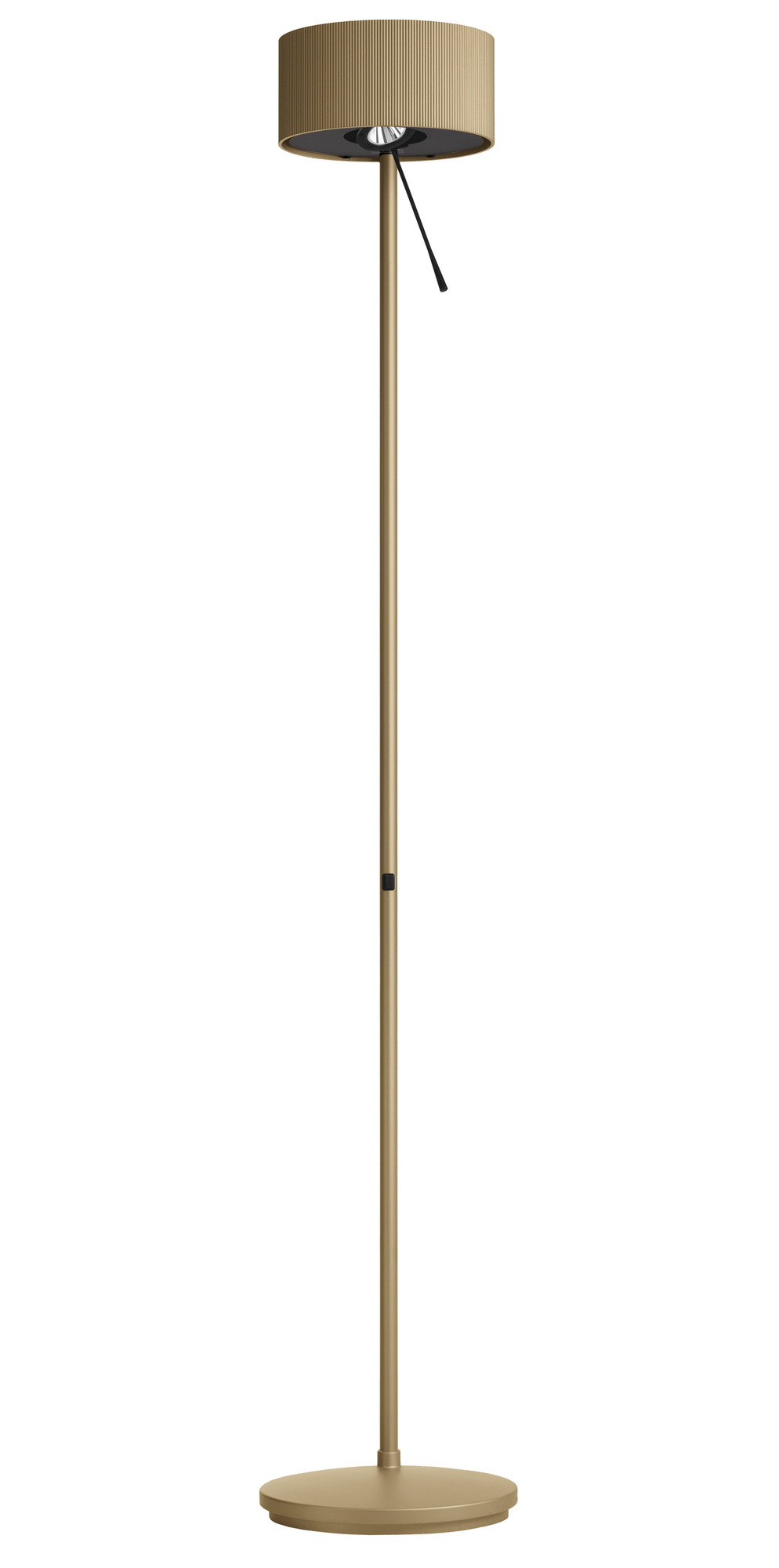 Diogenes LED Lampadaire Belux Or Gris
