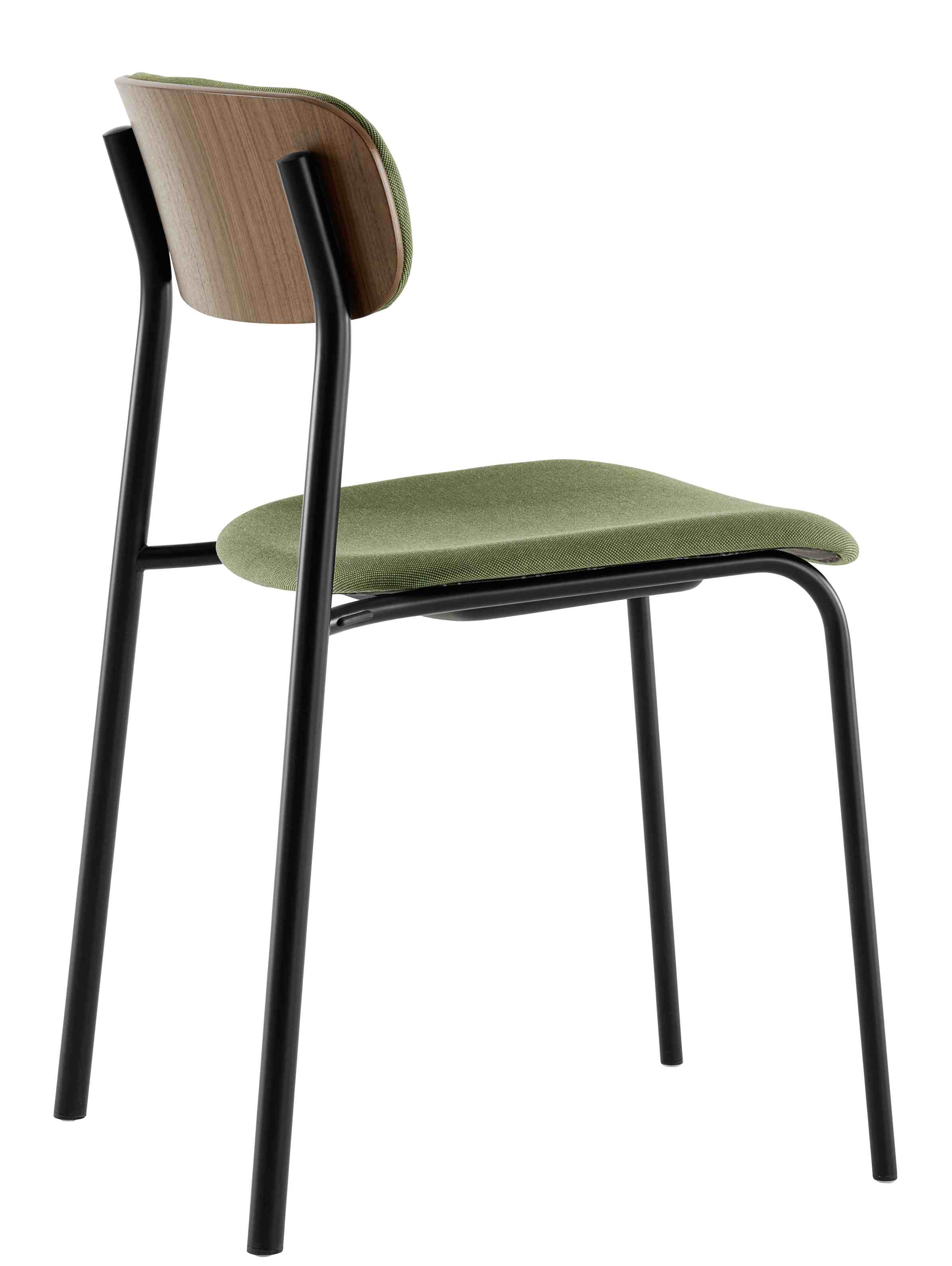 S 243 PV / S243 PV Chaise en acier tubulaire Assise/dossier rembourré Thonet 