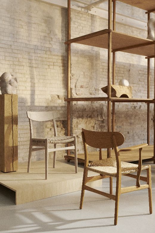 CH26 Chaise en bois Carl Hansen & Søn