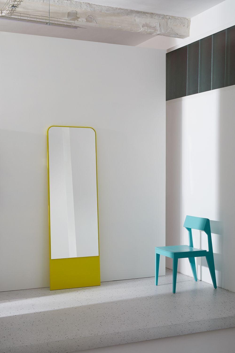 FRIEDRICH miroir frêne bleu berlinois OUT