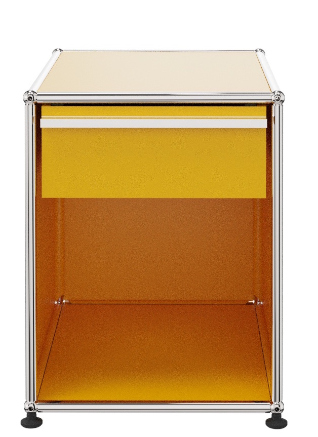 USM Haller Nachttisch goldgelb