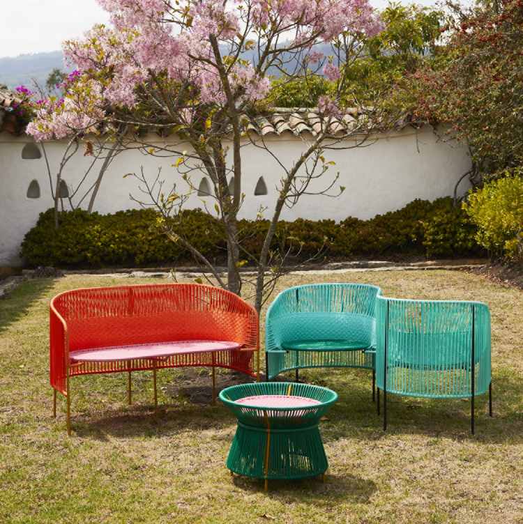 Caribe Basket Table Table Outdoor ames 