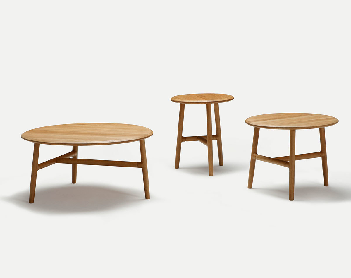 Nudo Table d'appoint Chêne Sancal