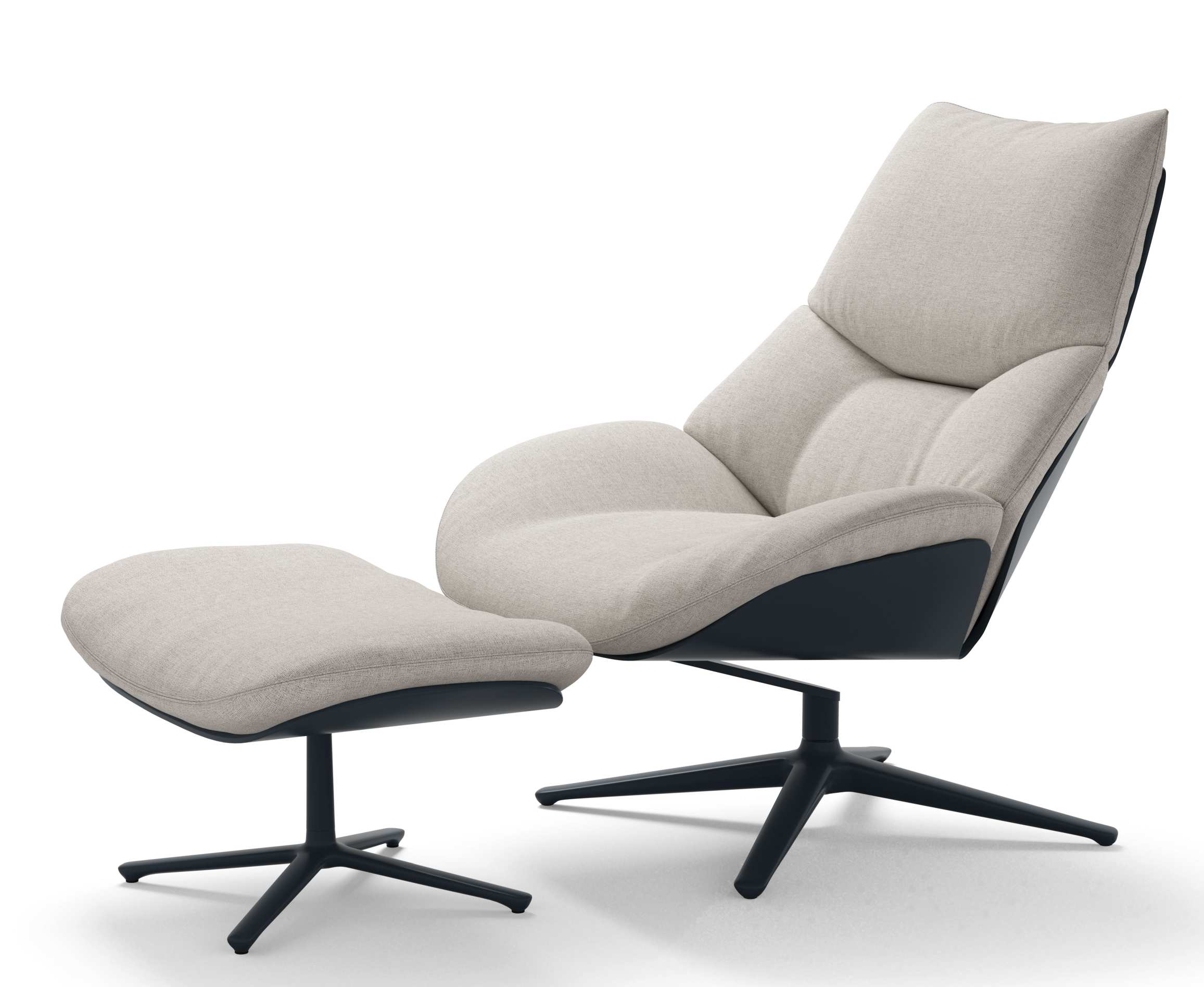 Shrimp 23 Ottoman Tabouret Cor 