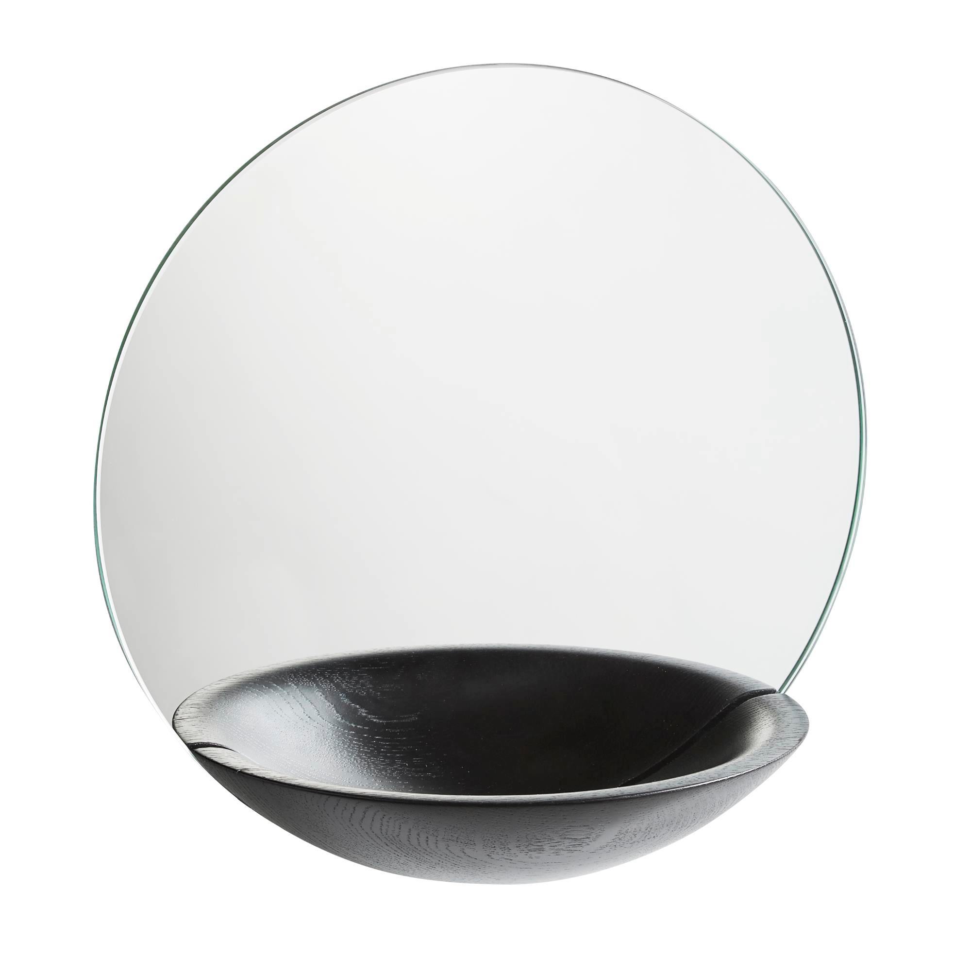 Pocket Mirror Miroir mural Grand Woud Noir OFFRE SPECIALE
