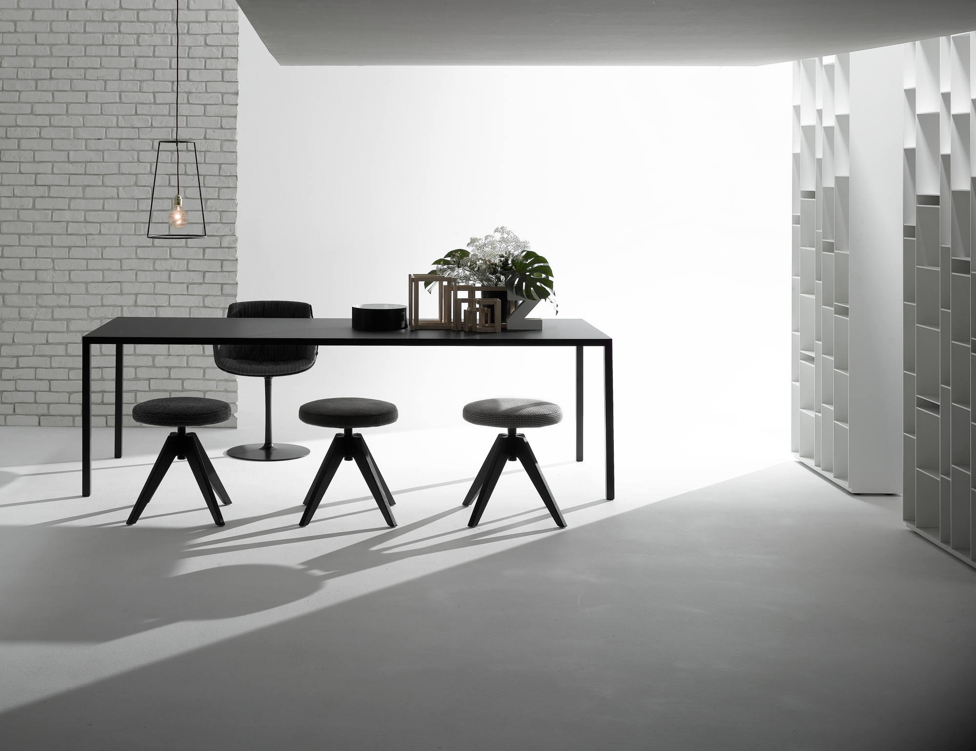 Tense table Combinaison préférée MDF Italia