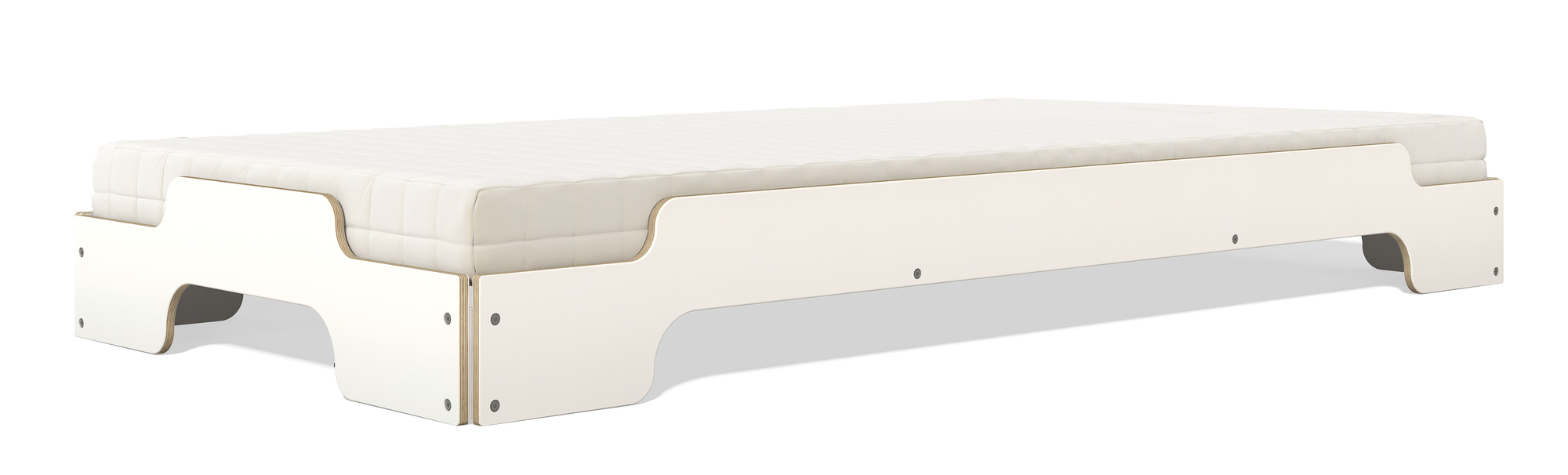 Lit empilable CPL Blanc Classique Hauteur Müller Möbelwerkstätten 900M2