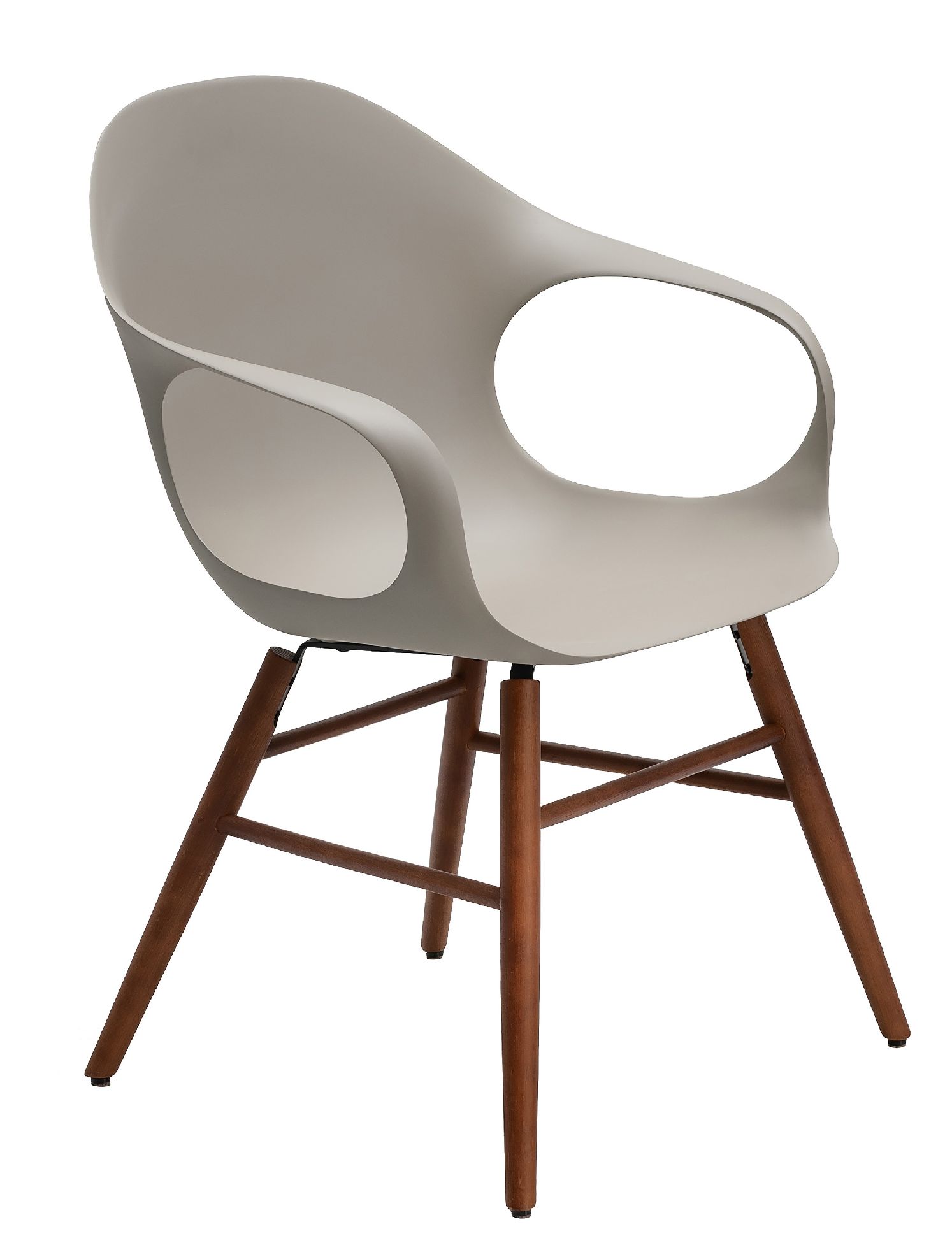 Elephantino Fauteuil bois piètement Kristalia