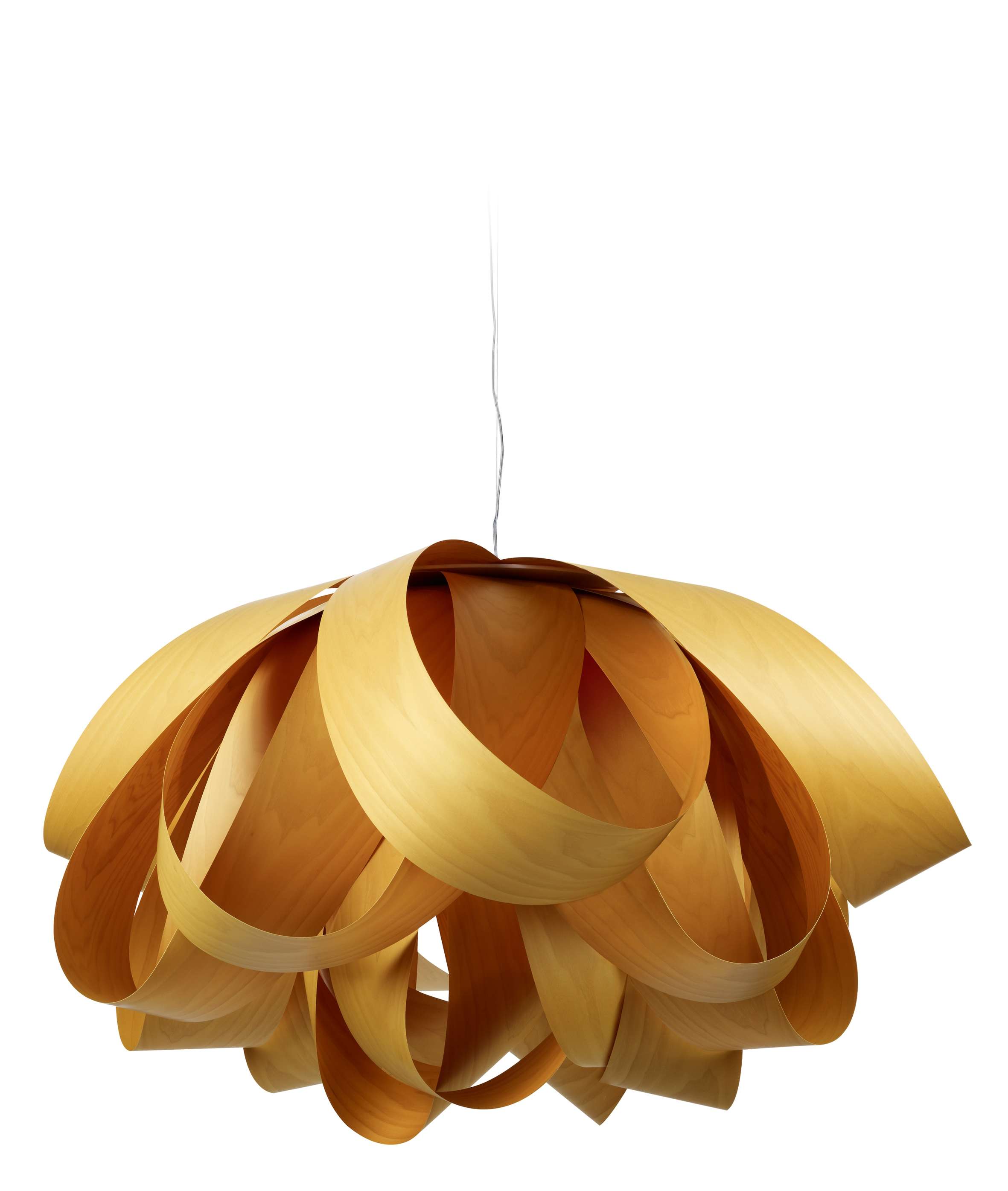 Agatha L lumière pendante LZF Lamps 24 Jaune