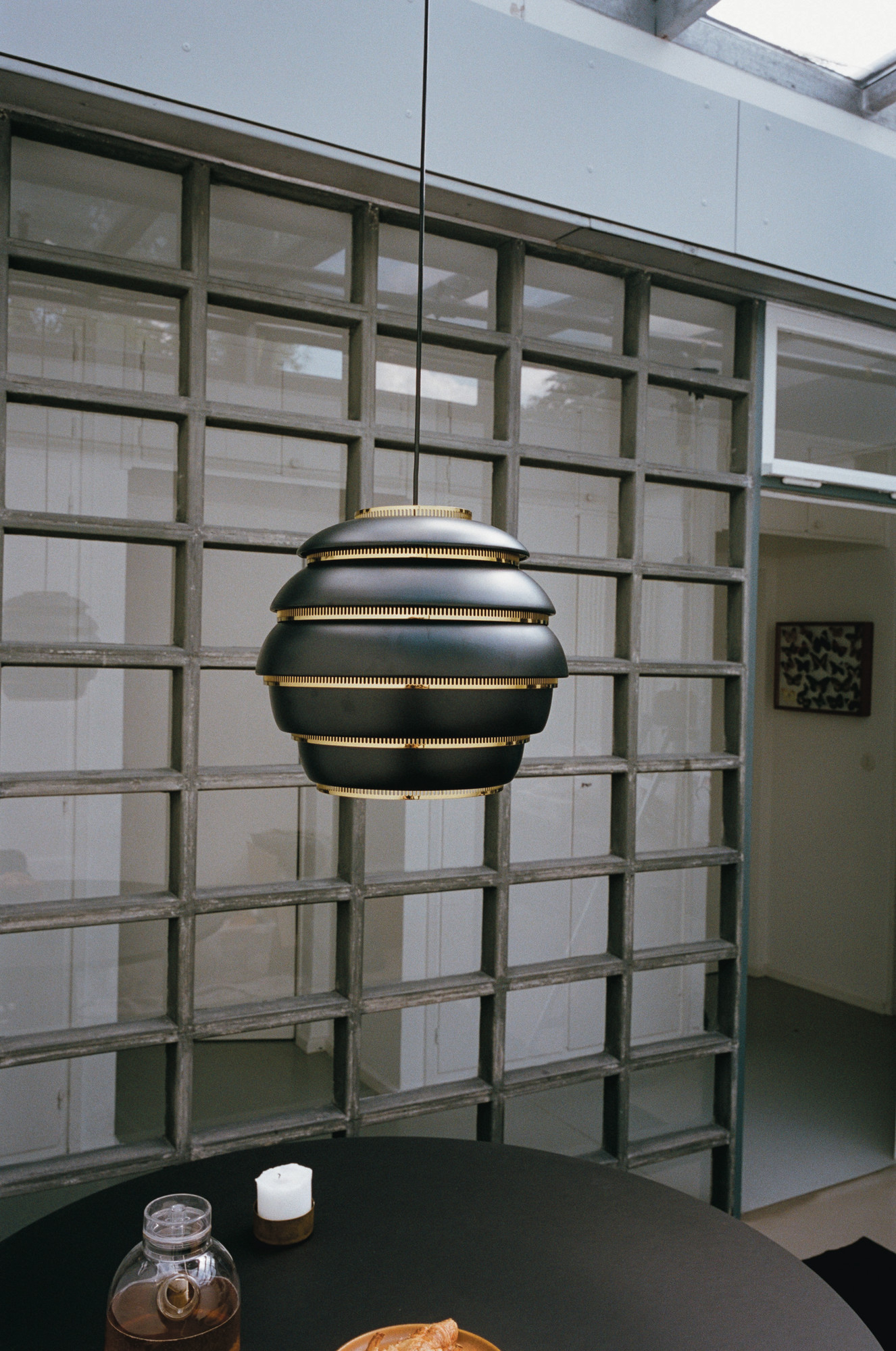 A331 Beehive Lampe de suspendue Noir Artek QUICK SHIP